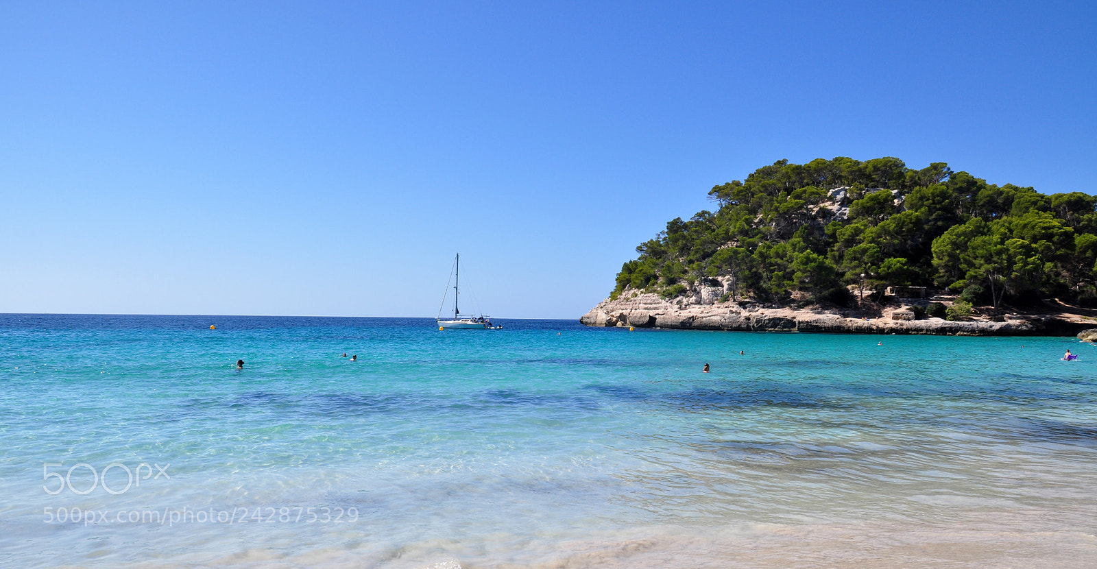 Nikon D5000 sample photo. Menorca balearic island view photography