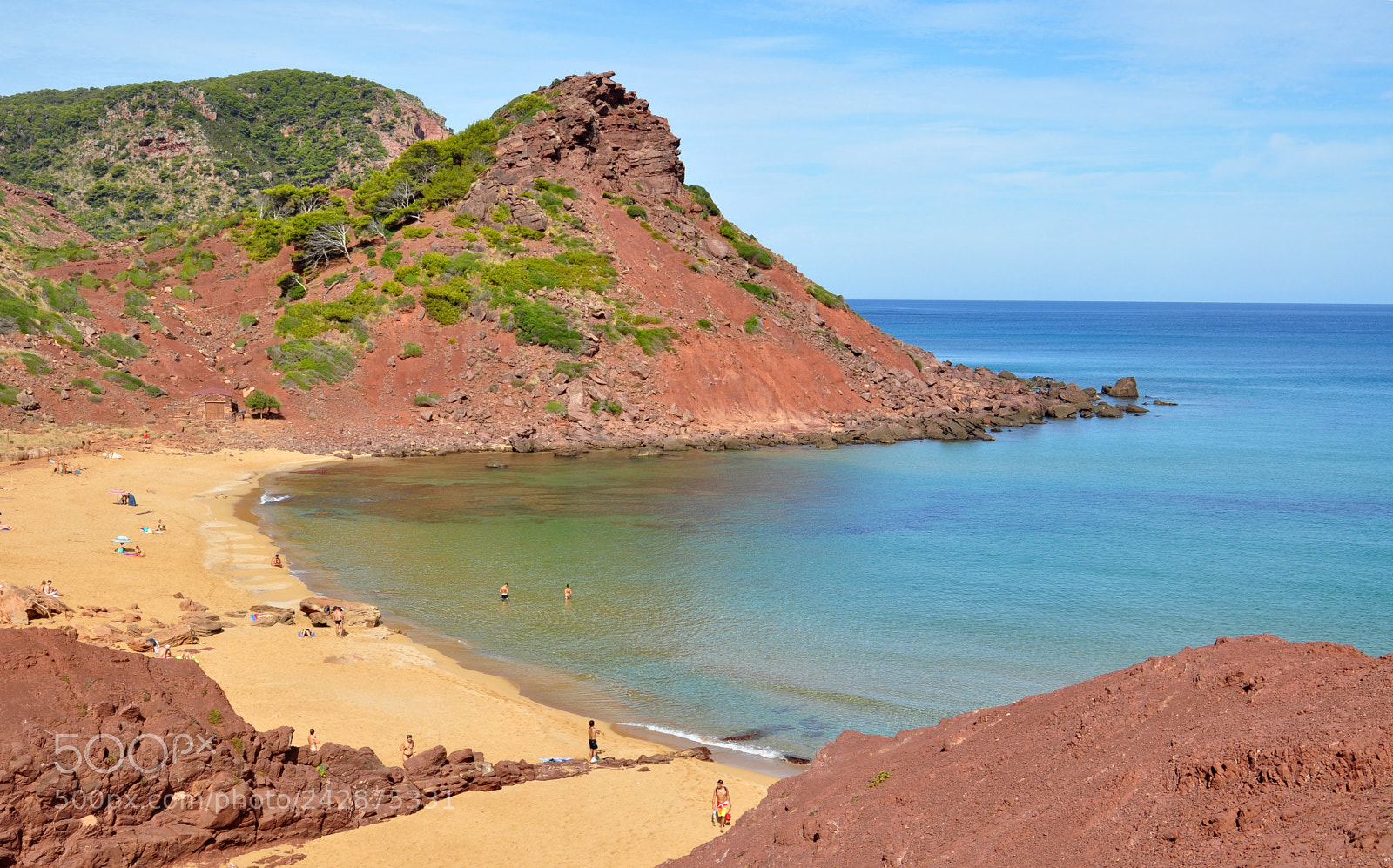 Nikon D5000 sample photo. Menorca balearic island view photography