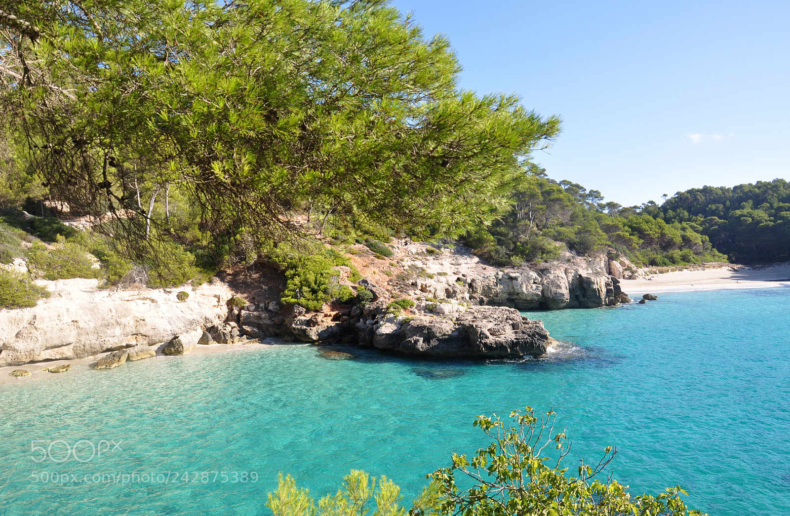 Nikon D5000 sample photo. Menorca balearic island view photography