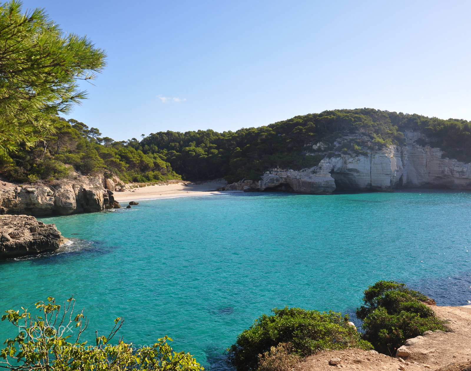 Nikon D5000 sample photo. Menorca balearic island view photography