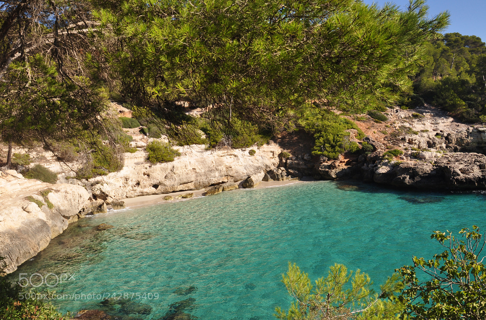 Nikon D5000 sample photo. Menorca balearic island view photography