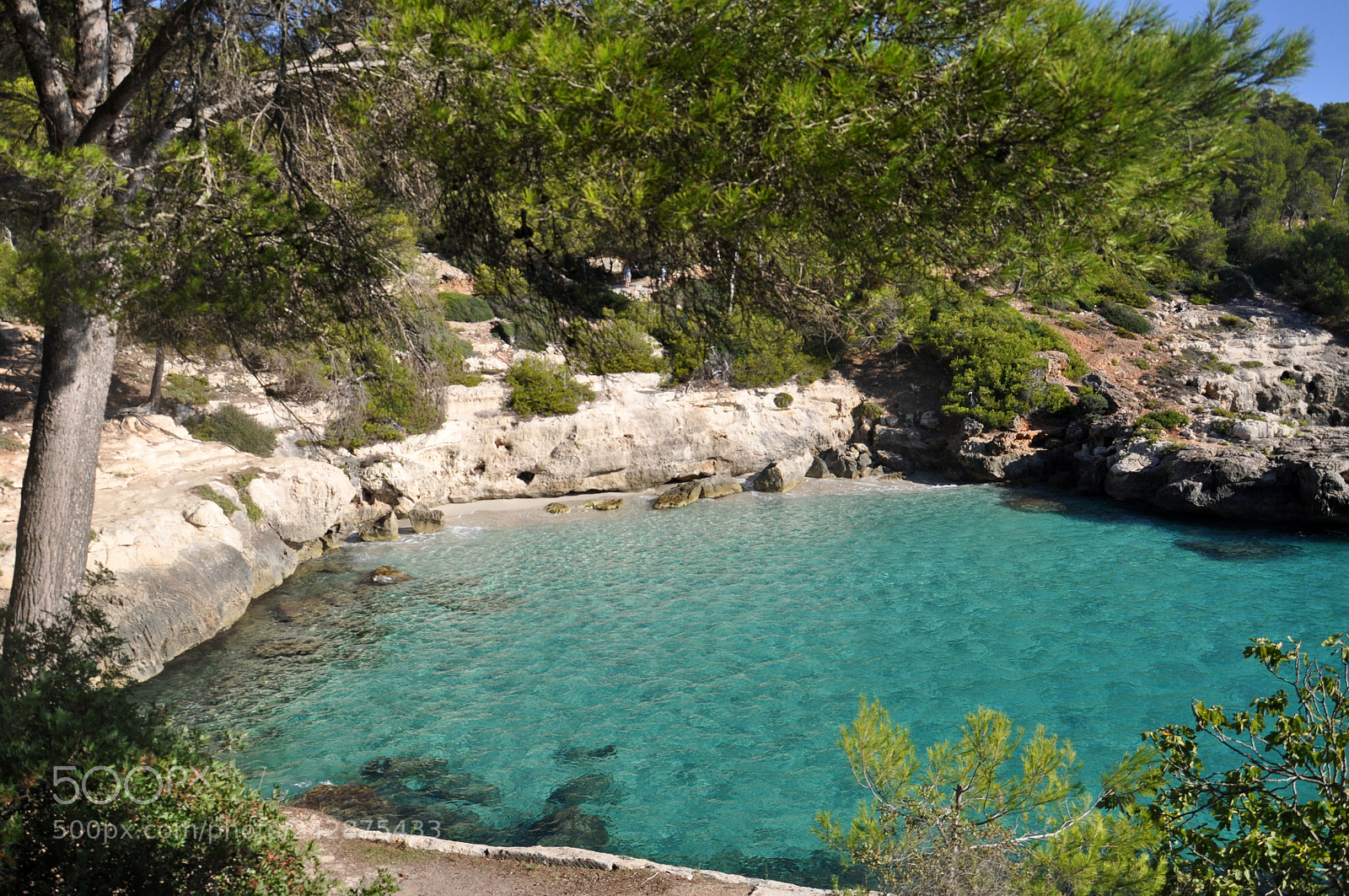 Nikon D5000 sample photo. Menorca balearic island view photography