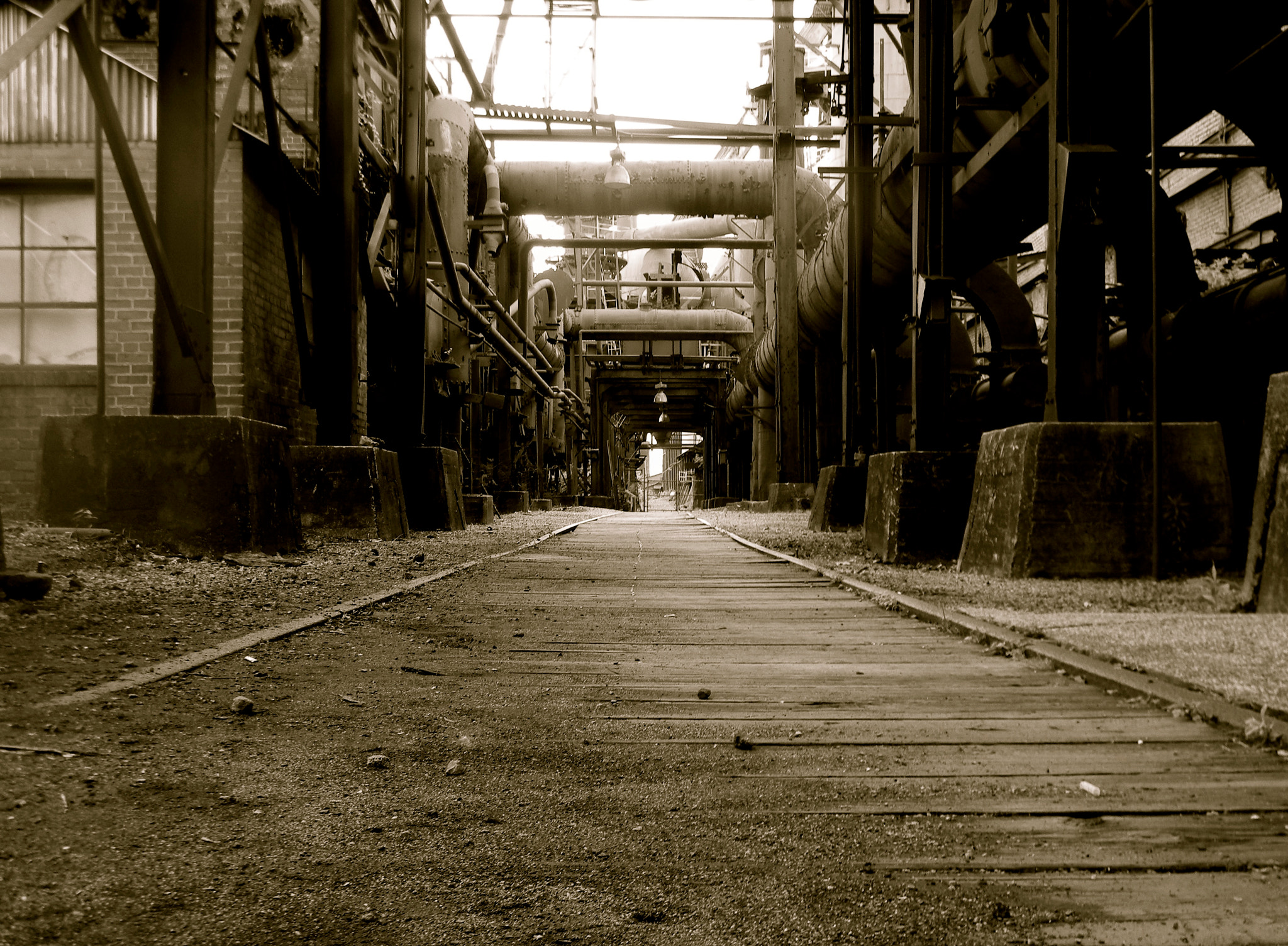Nikon Coolpix L110 sample photo. Factory floor photography