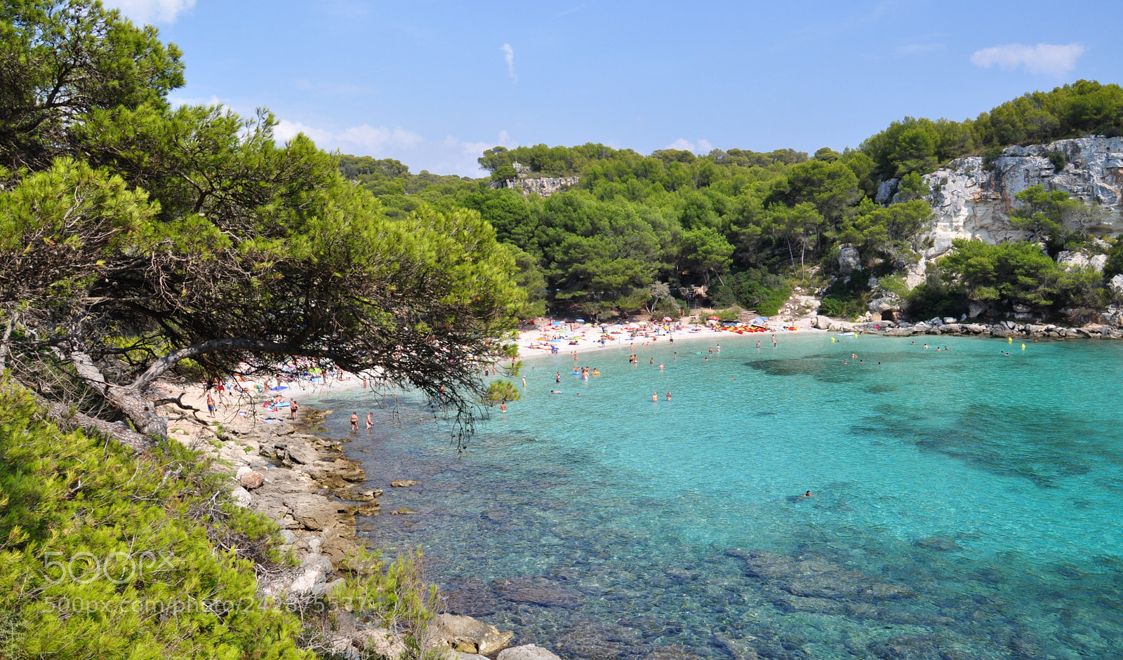 Nikon D5000 sample photo. Menorca balearic island view photography