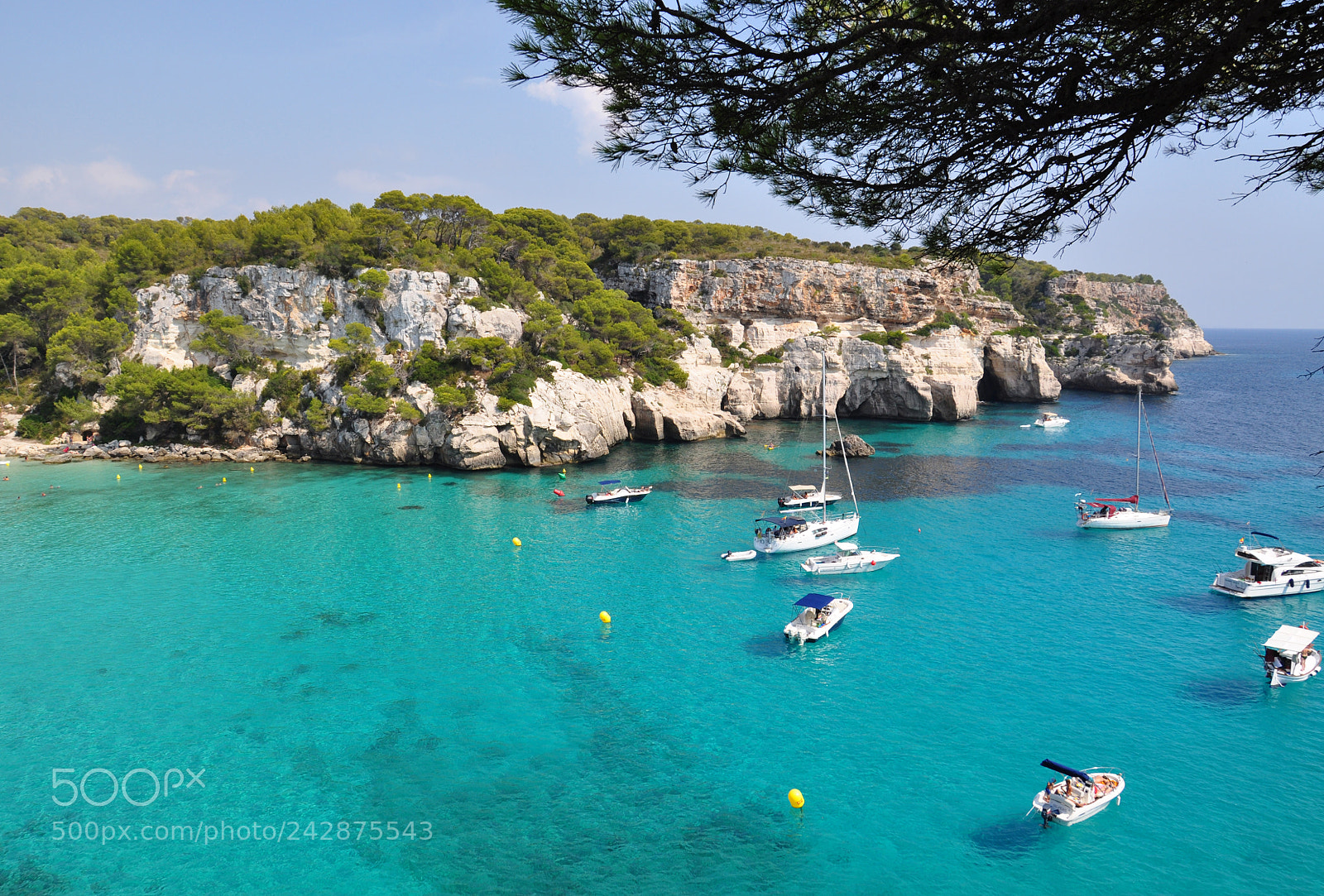 Nikon D5000 sample photo. Menorca balearic island view photography