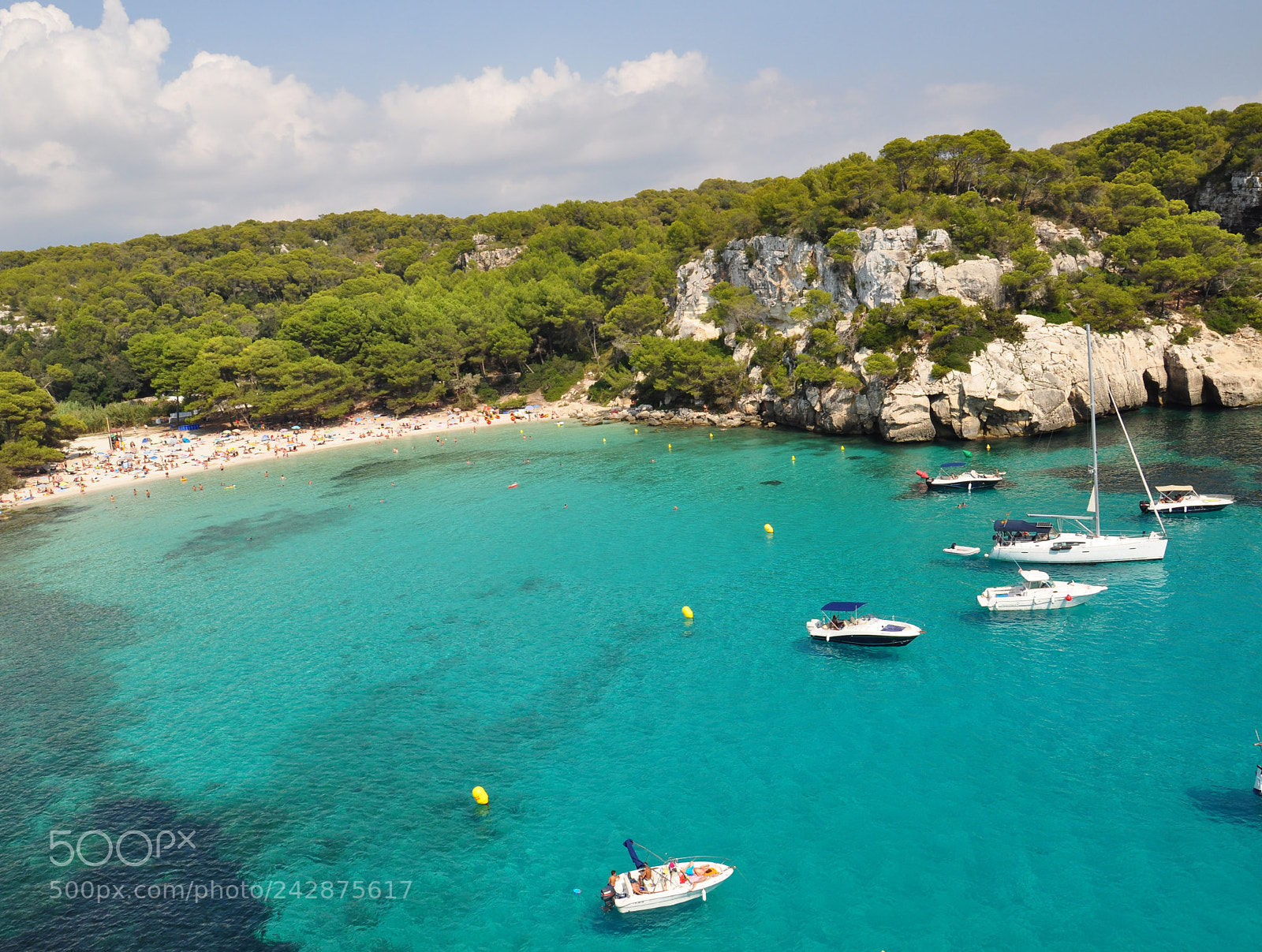 Nikon D5000 sample photo. Menorca balearic island view photography