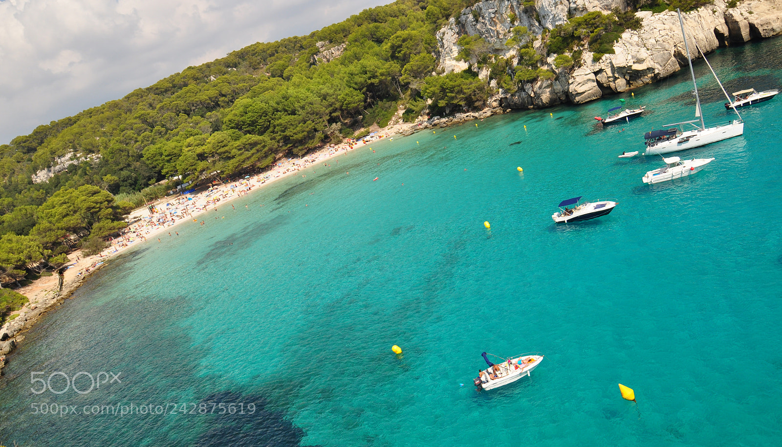 Nikon D5000 sample photo. Menorca balearic island view photography