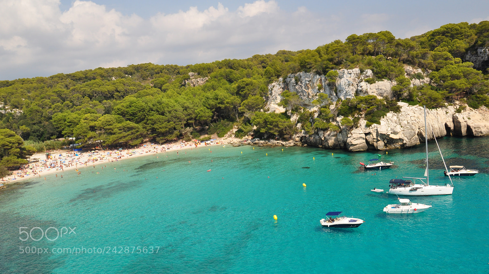 Nikon D5000 sample photo. Menorca balearic island view photography
