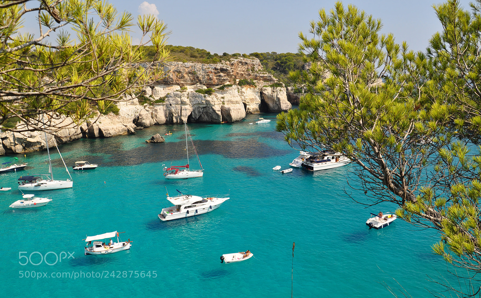 Nikon D5000 sample photo. Menorca balearic island view photography