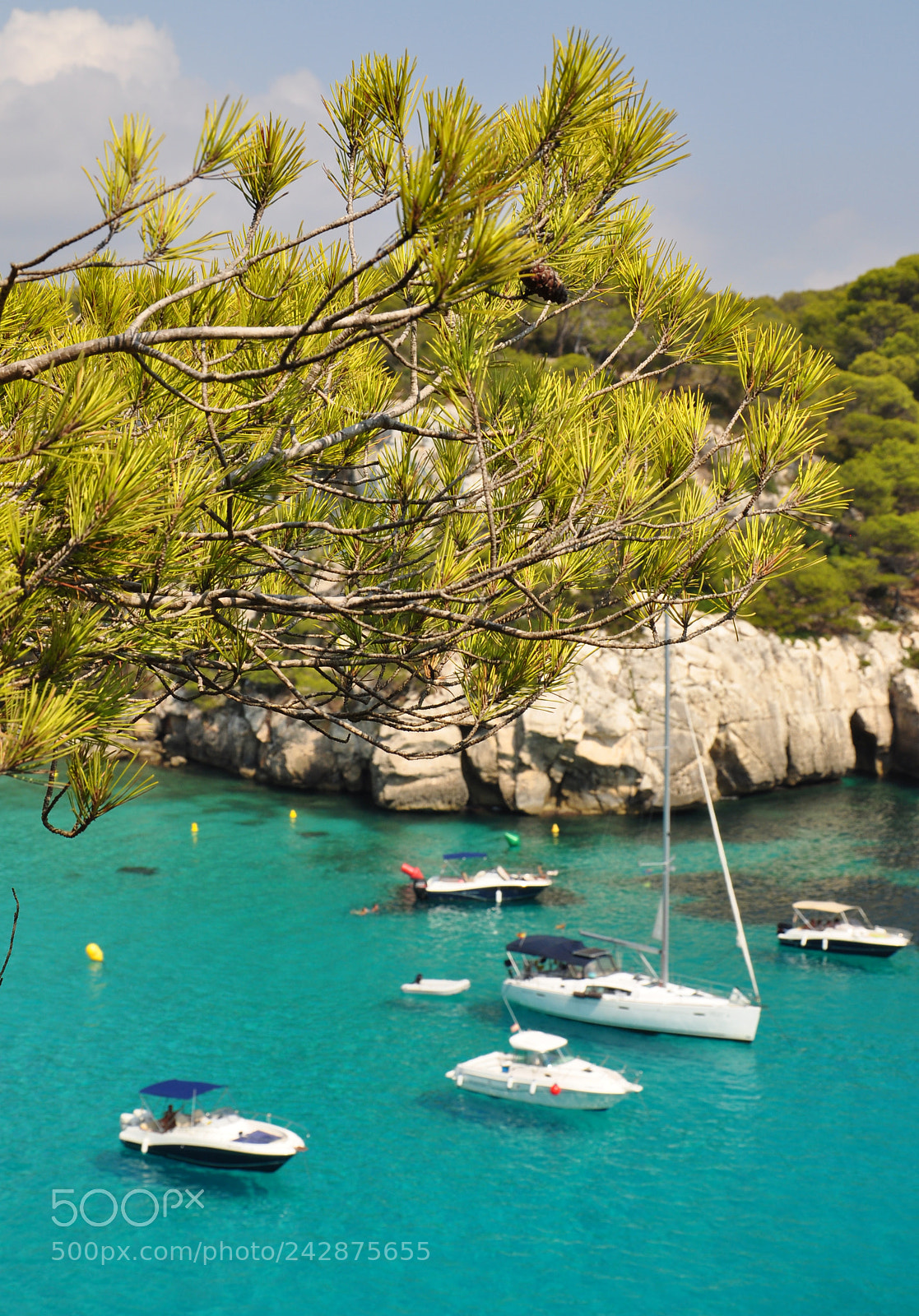 Nikon D5000 sample photo. Menorca balearic island view photography