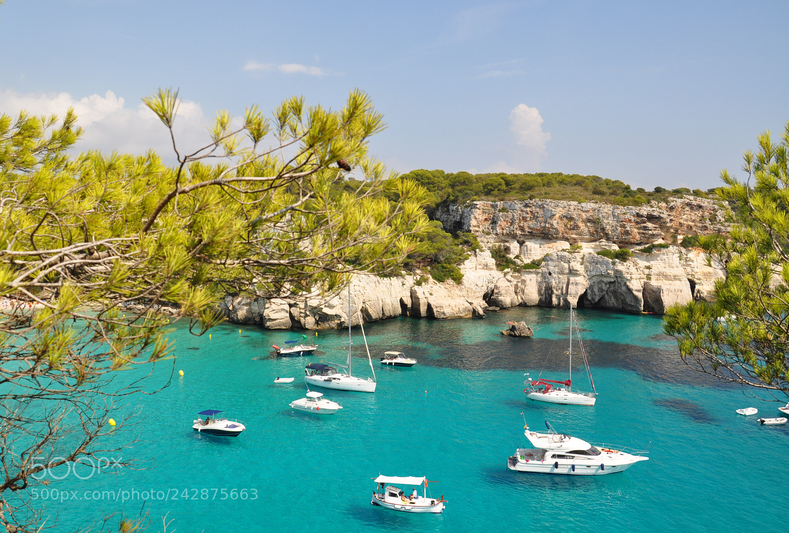 Nikon D5000 sample photo. Menorca balearic island view photography