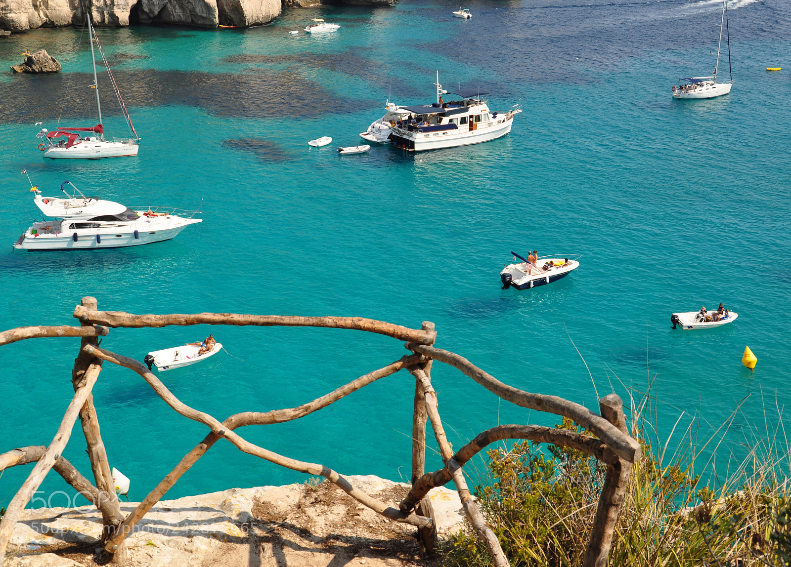 Nikon D5000 sample photo. Menorca balearic island view photography