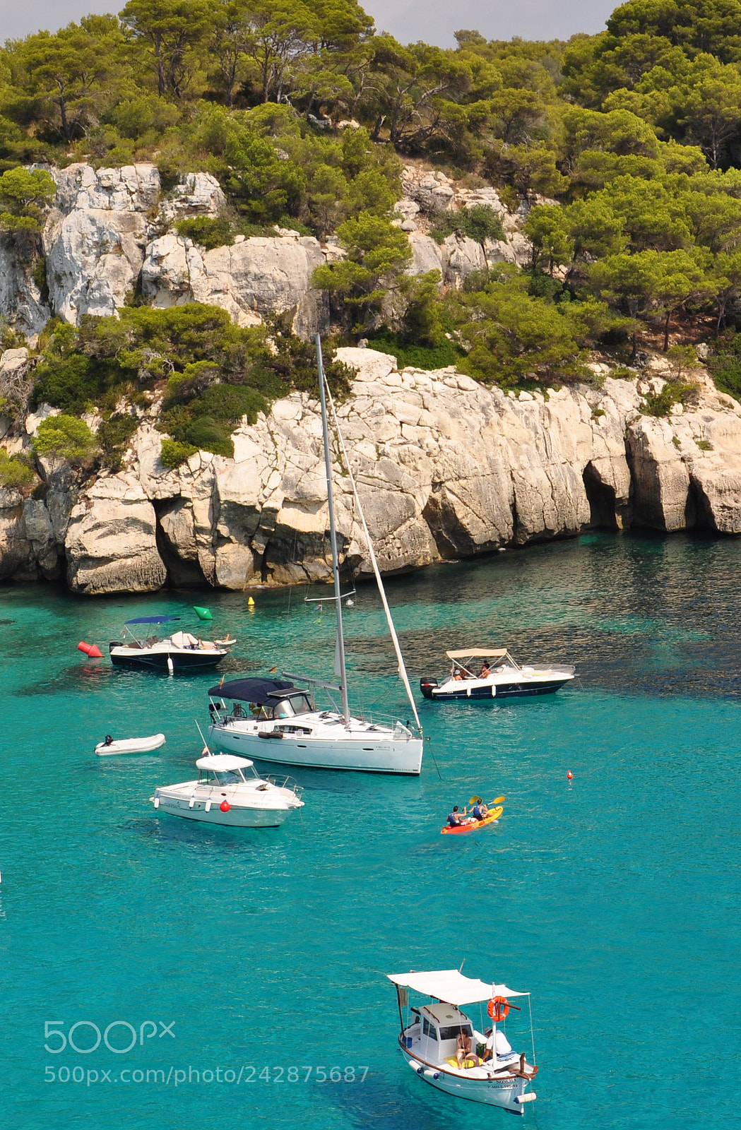 Nikon D5000 sample photo. Menorca balearic island view photography