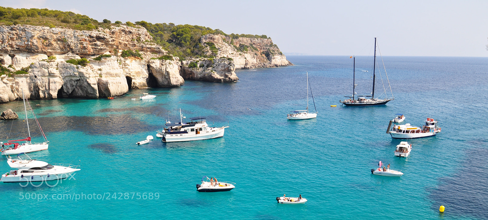 Nikon D5000 sample photo. Menorca balearic island view photography