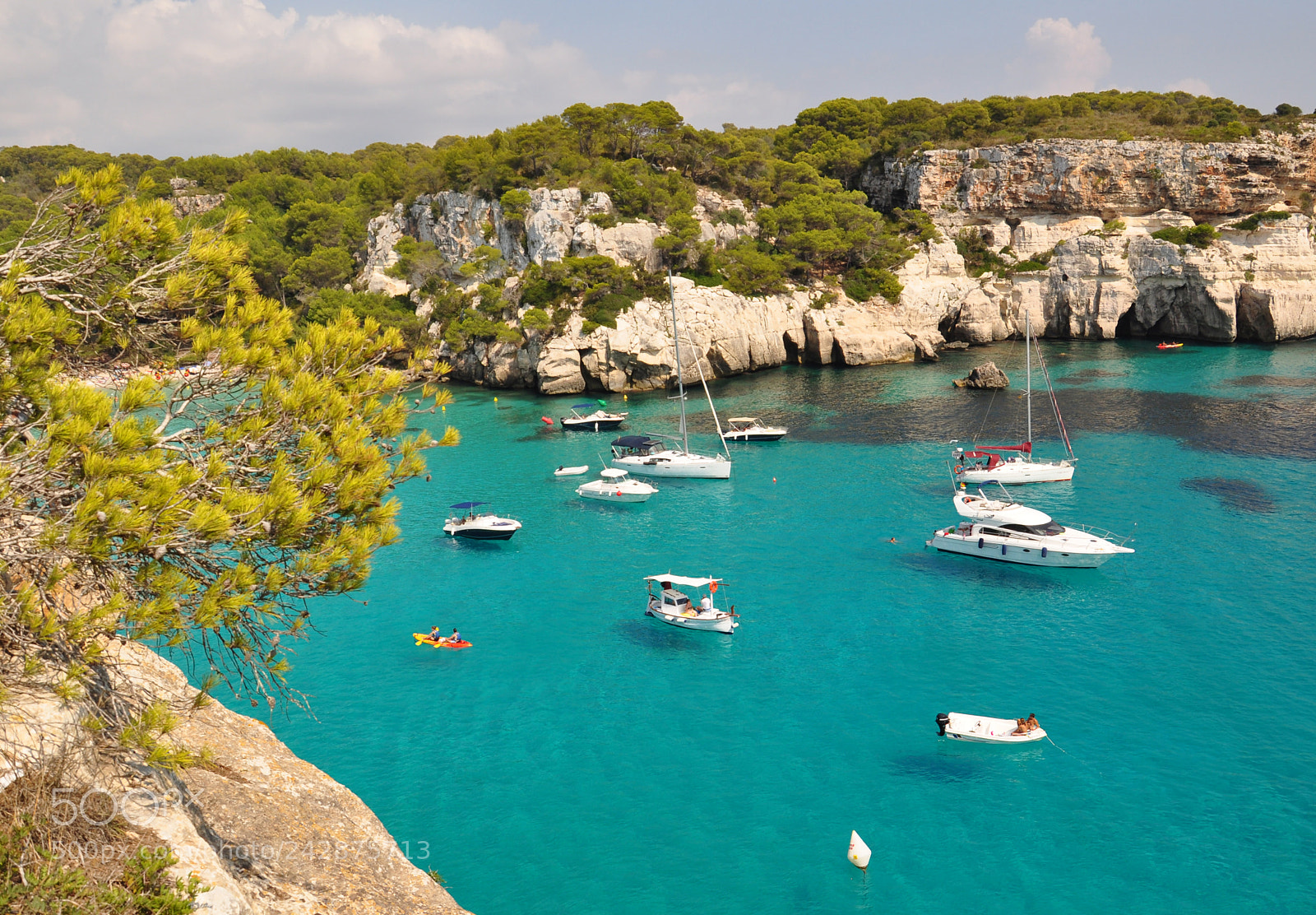 Nikon D5000 sample photo. Menorca balearic island view photography