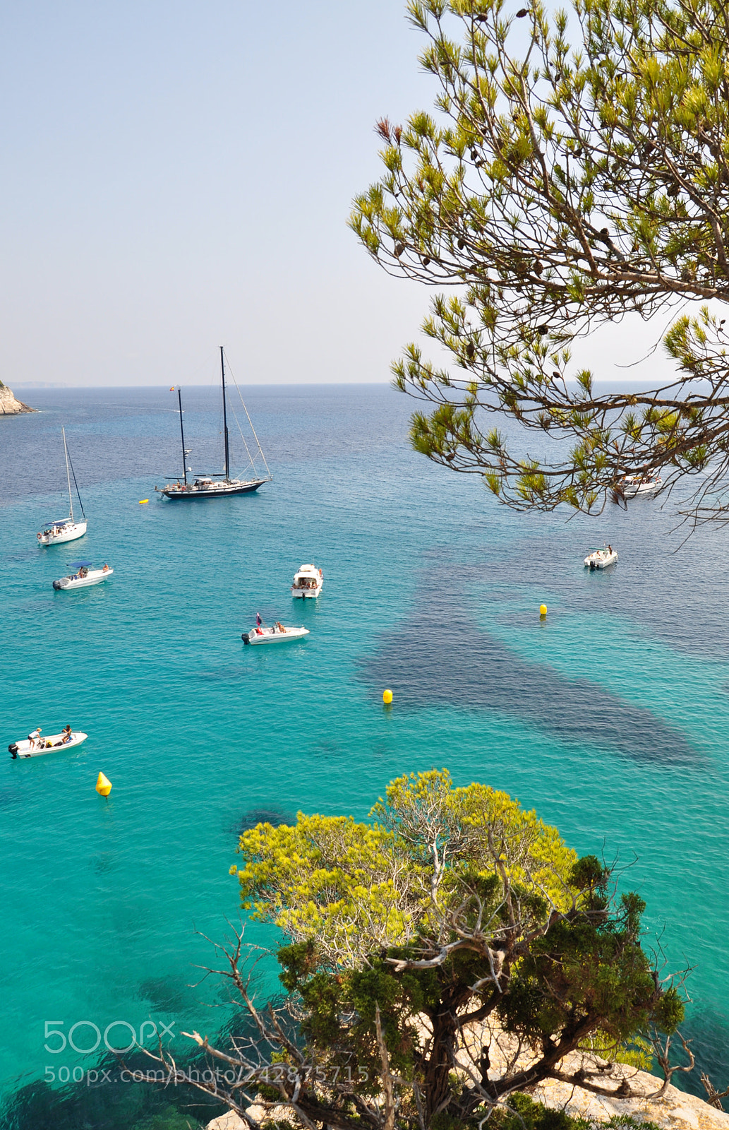Nikon D5000 sample photo. Menorca balearic island view photography