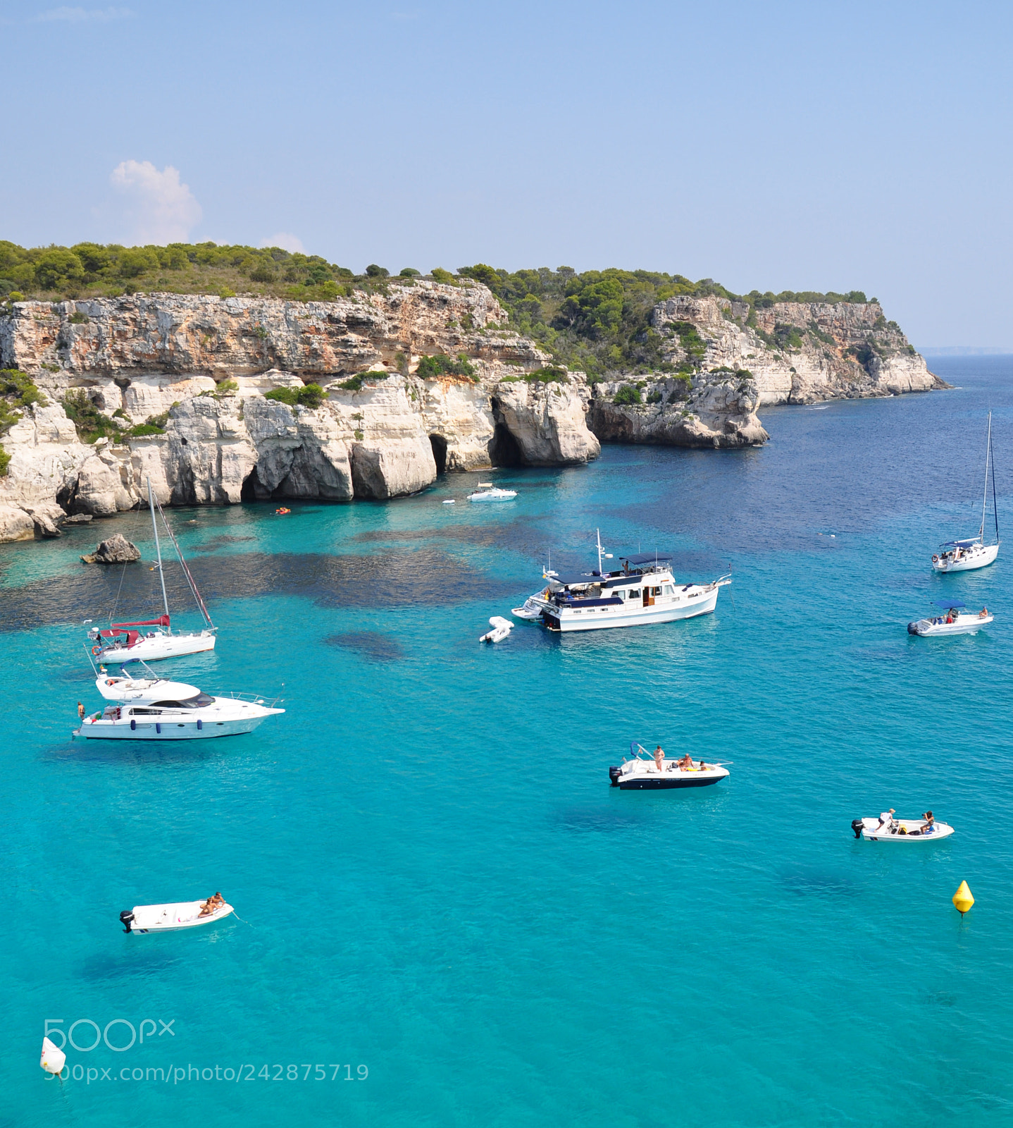 Nikon D5000 sample photo. Menorca balearic island view photography
