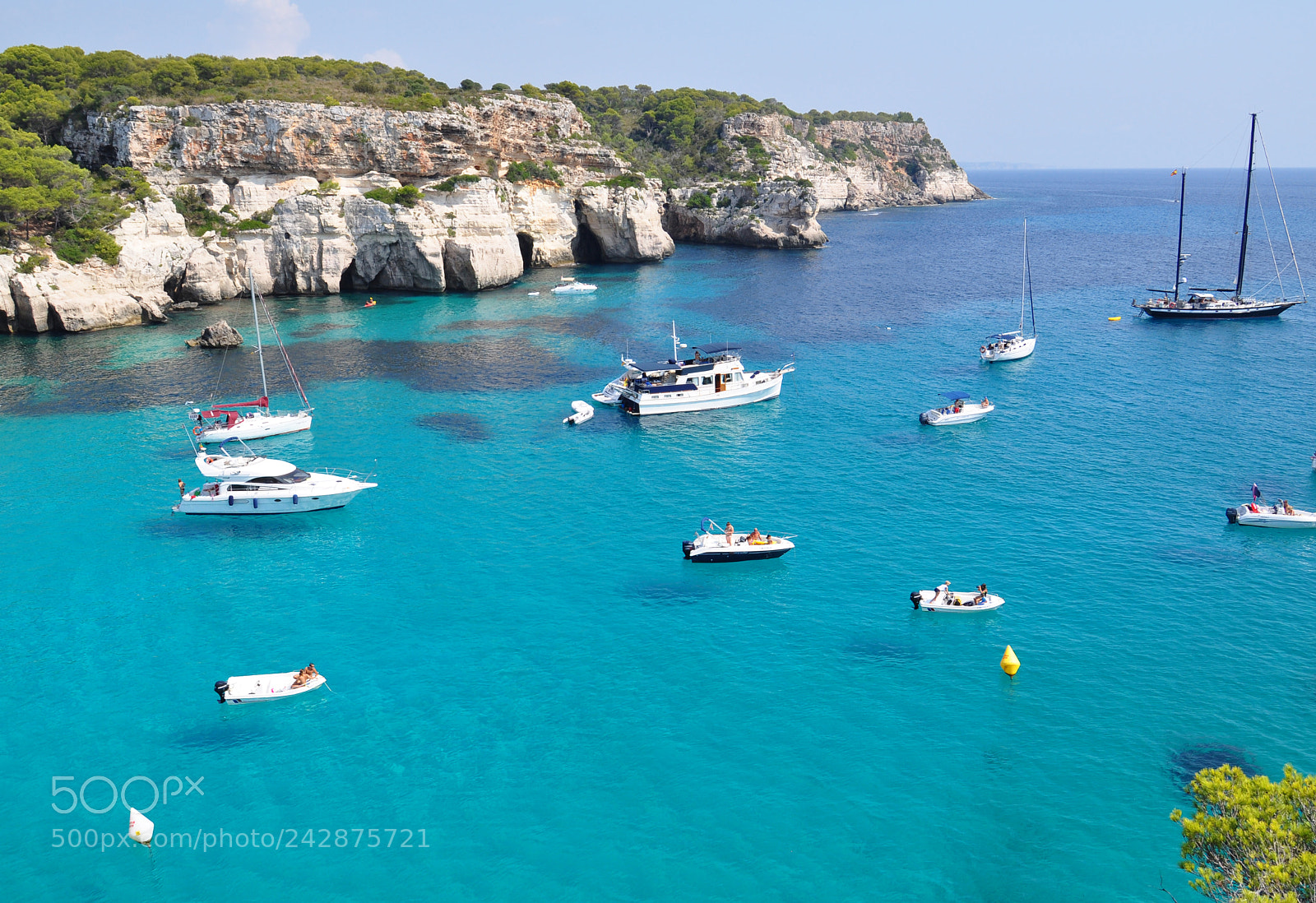 Nikon D5000 sample photo. Menorca balearic island view photography