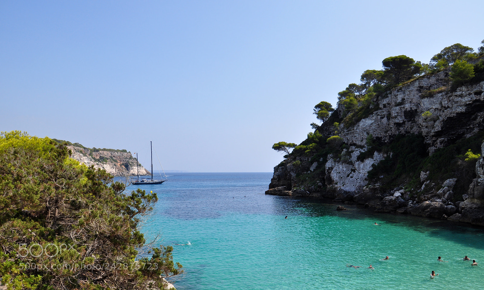 Nikon D5000 sample photo. Menorca balearic island view photography