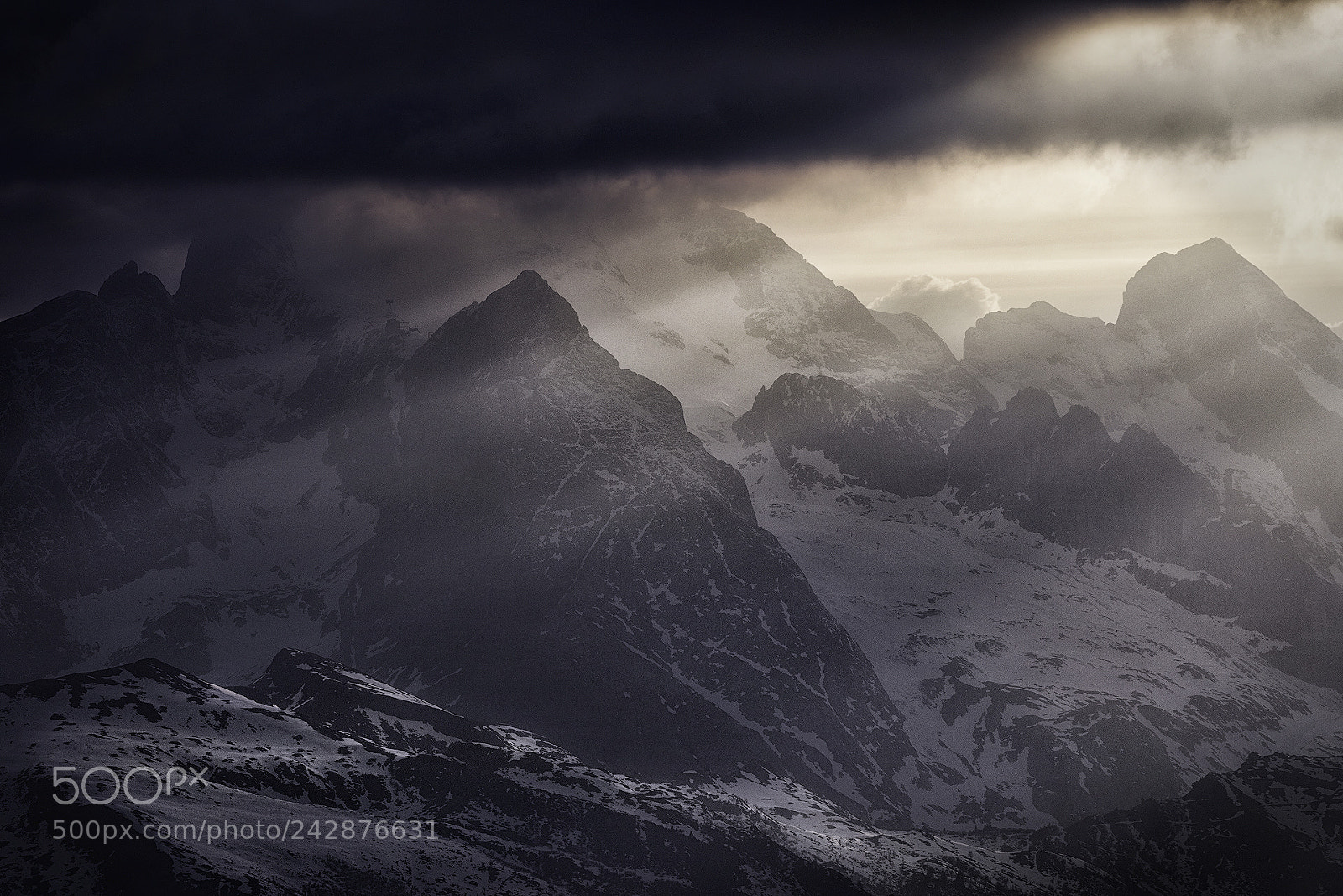 Nikon D7200 sample photo. Rays over the marmolada photography