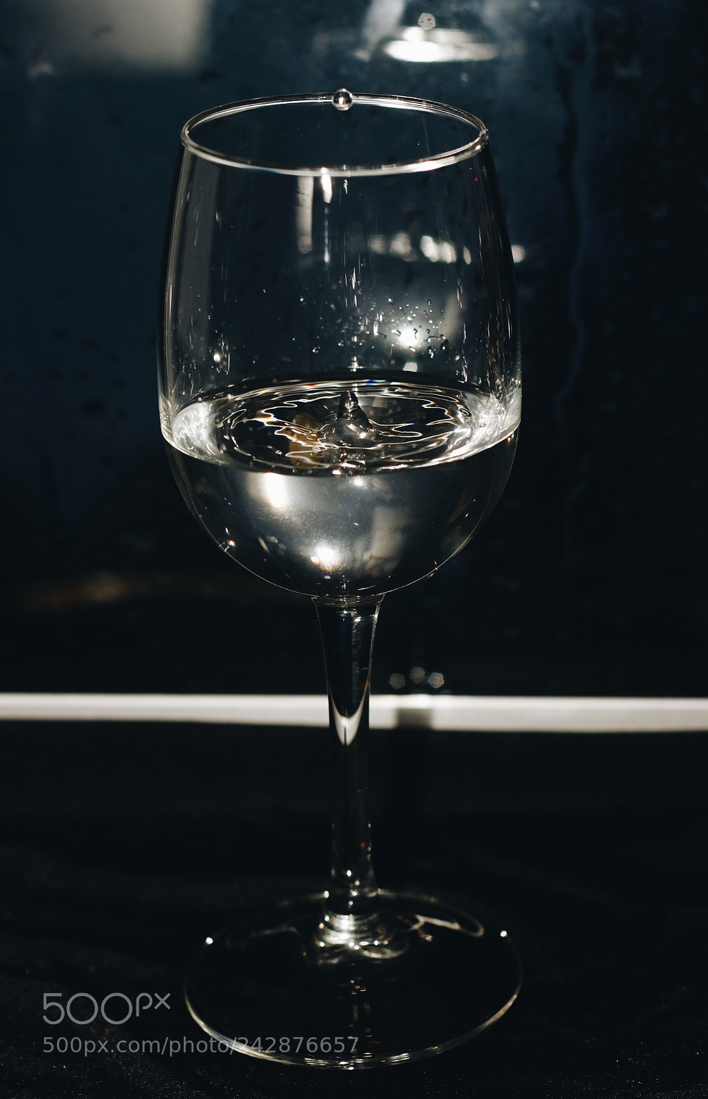 Canon EOS 7D sample photo. Glass of water photography