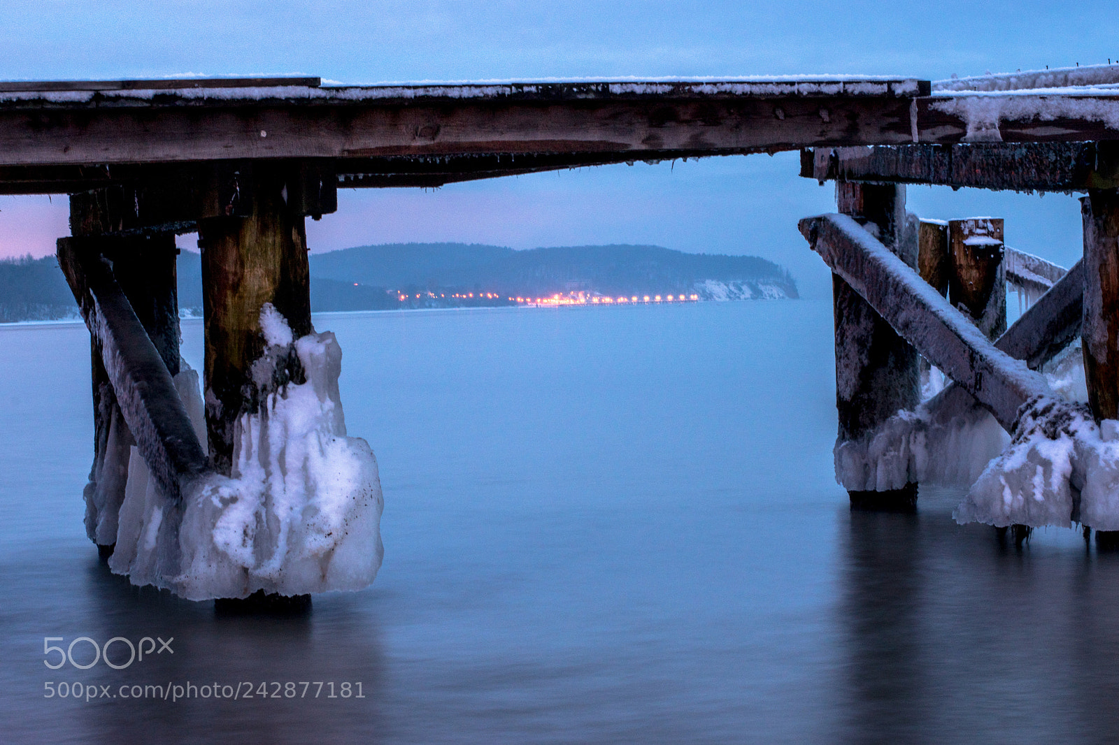 Nikon D5600 sample photo. Frozen landscape photography