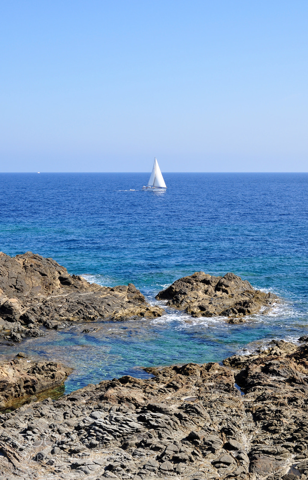 Nikon D5000 sample photo. Menorca island view photography