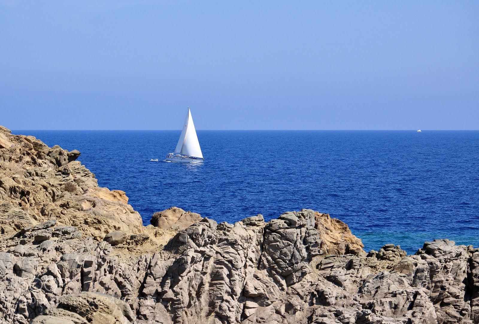 Nikon D5000 sample photo. Menorca island view photography