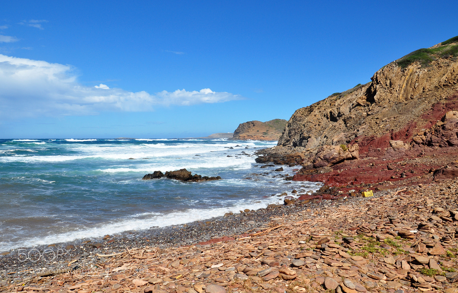Nikon D5000 sample photo. Menorca island view photography
