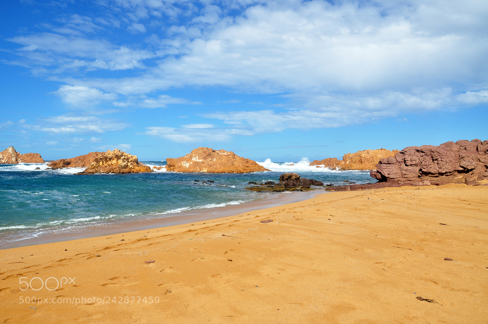 Nikon D5000 sample photo. Menorca island view photography