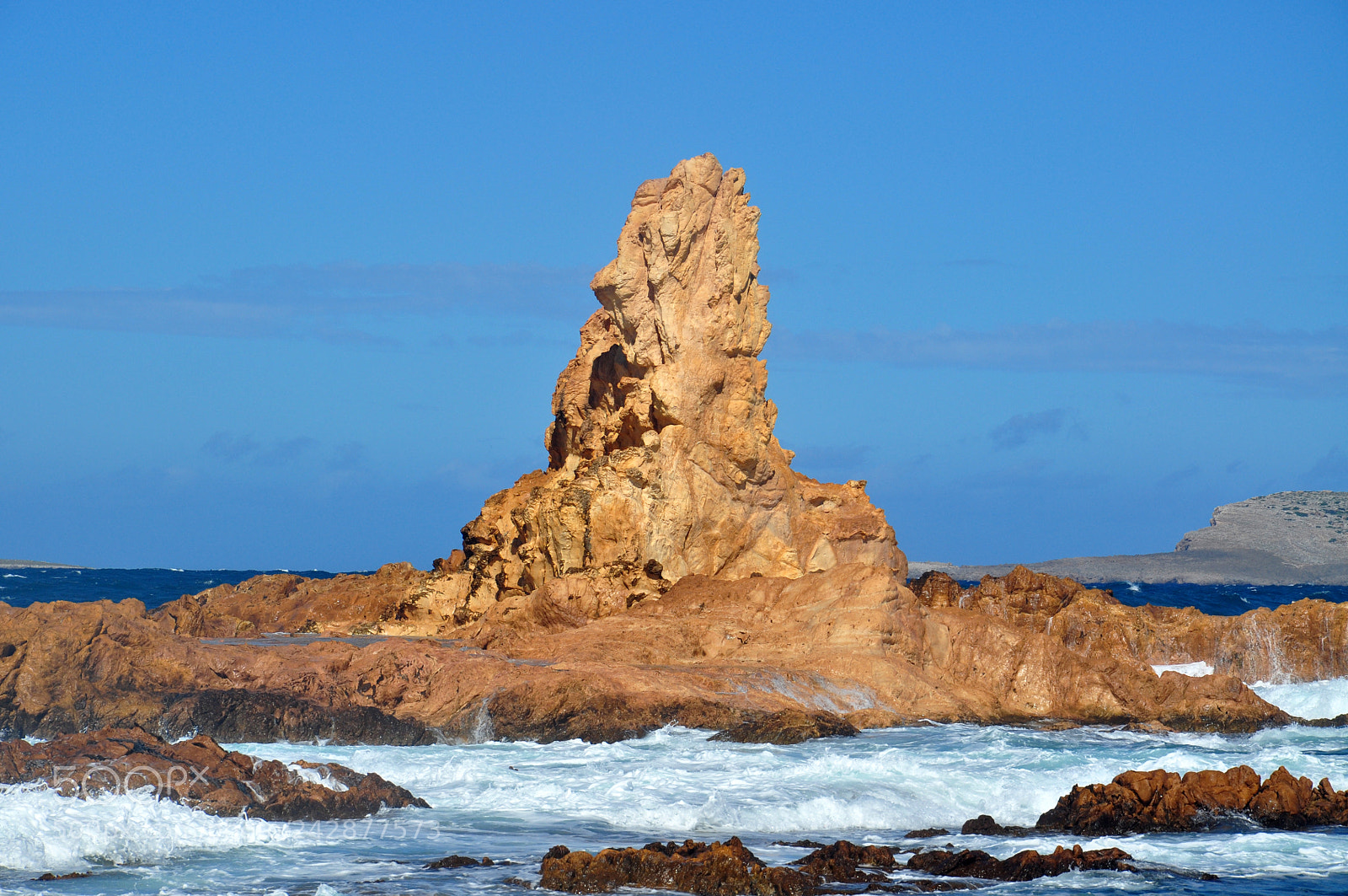 Nikon D5000 sample photo. Menorca island view photography