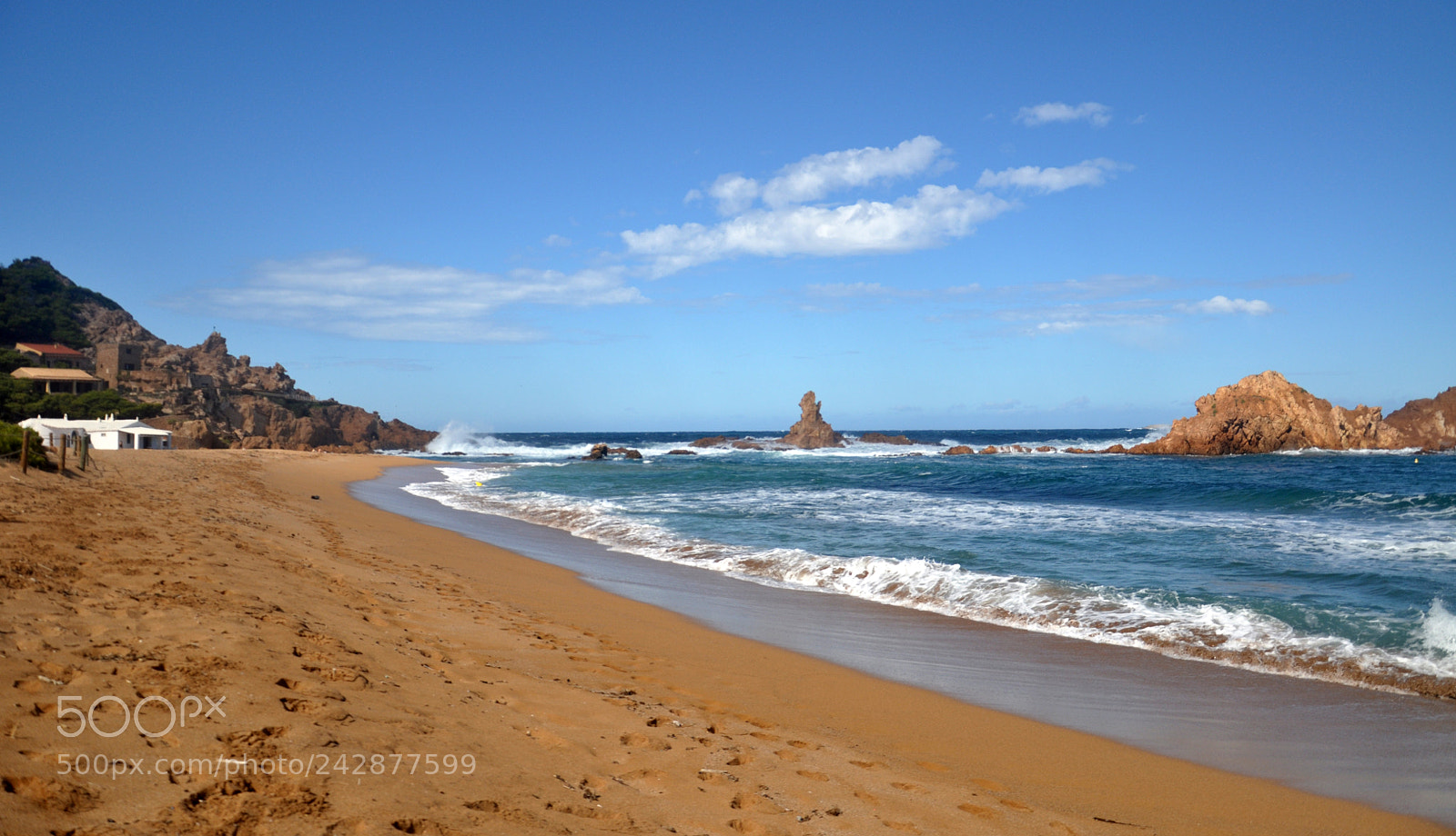 Nikon D5000 sample photo. Menorca island view photography