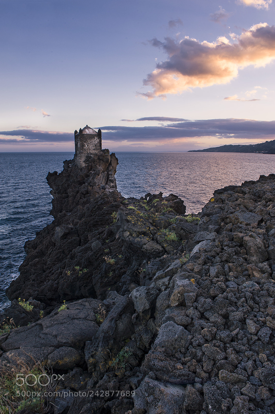 Nikon D3 sample photo. Sicilian sunset photography
