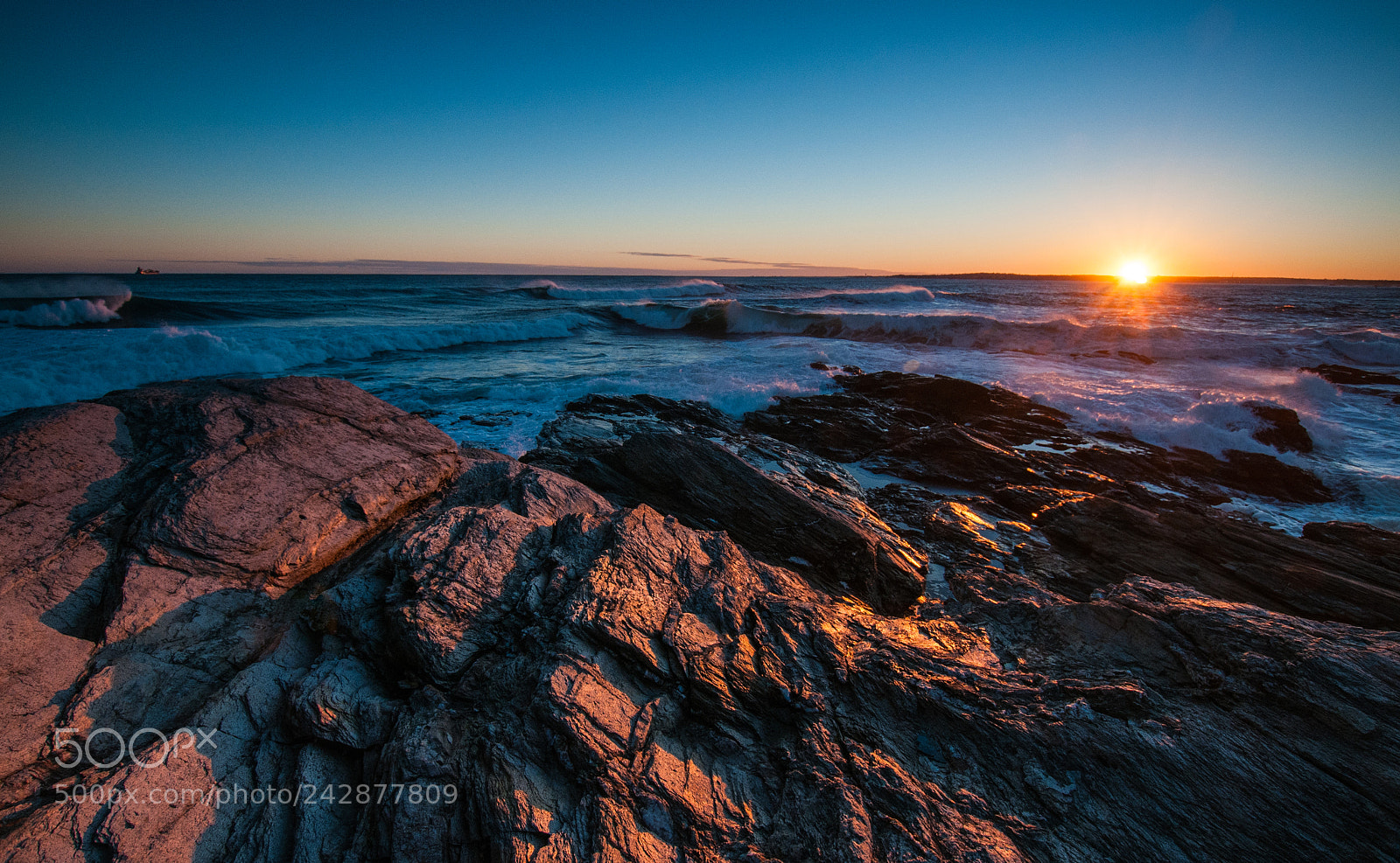 Nikon D300 sample photo. Rhode island sunset photography