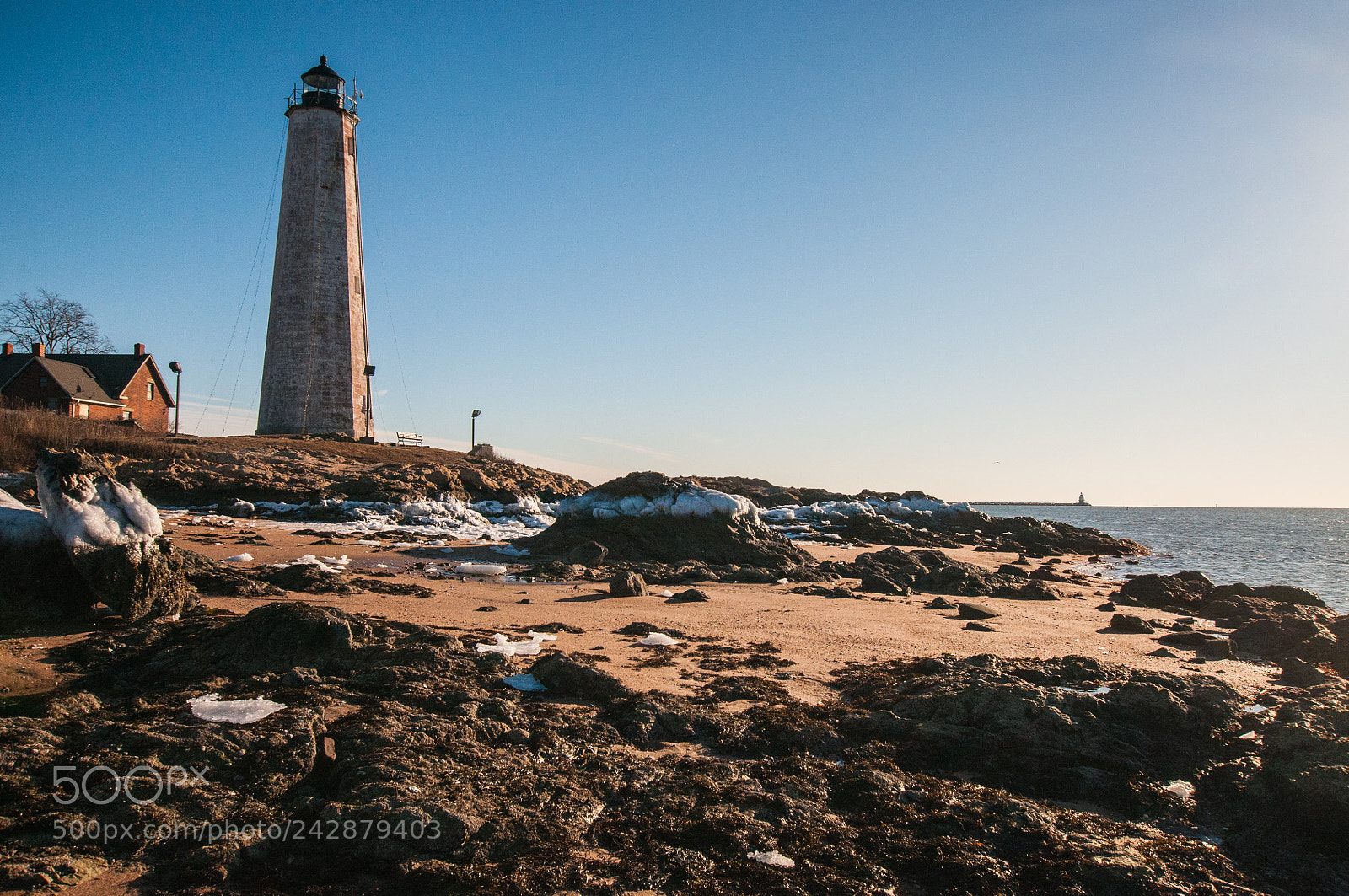 Nikon D300 sample photo. New haven lighthouse 1 photography