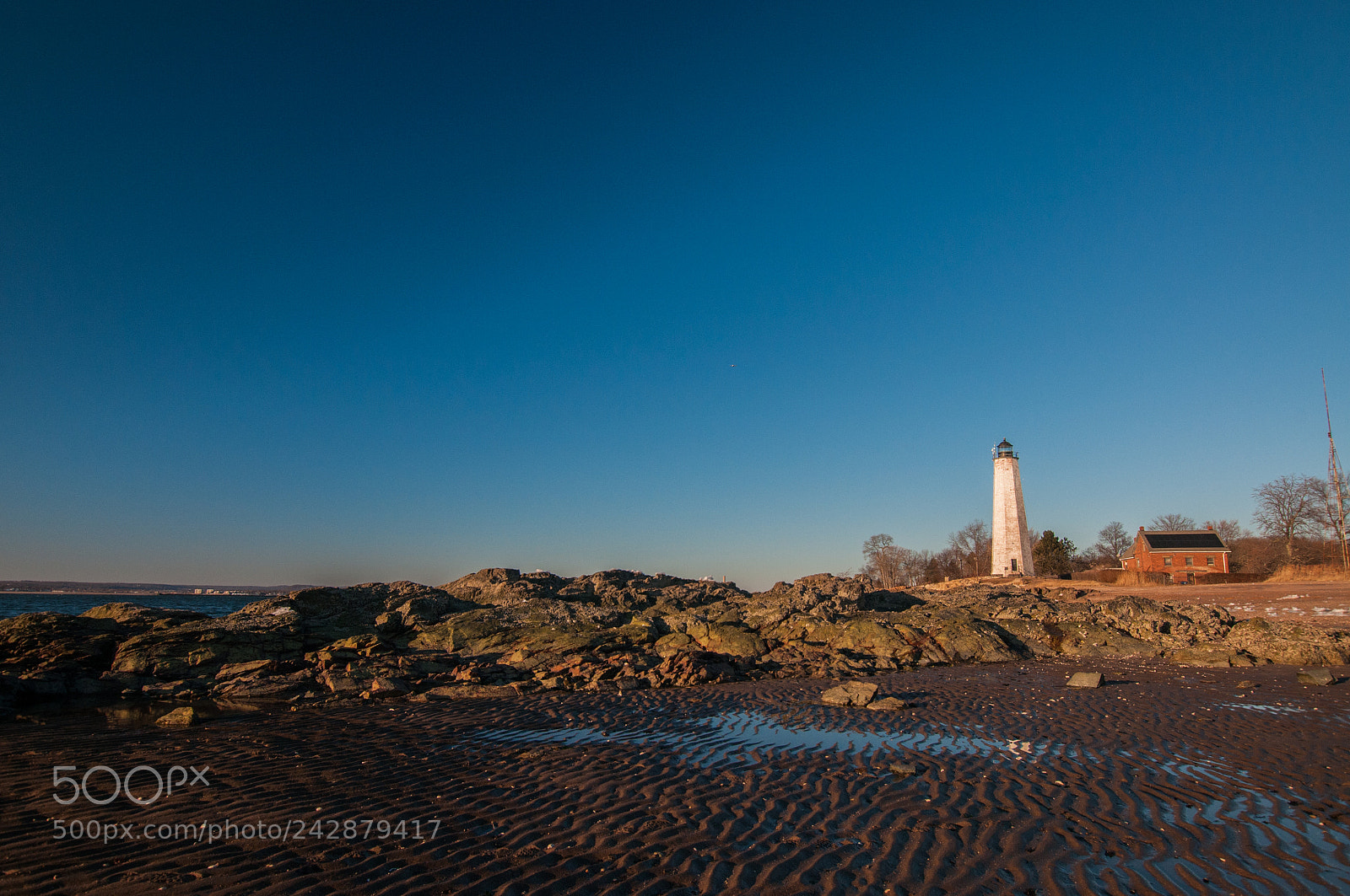 Nikon D300 sample photo. New haven lighthouse photography