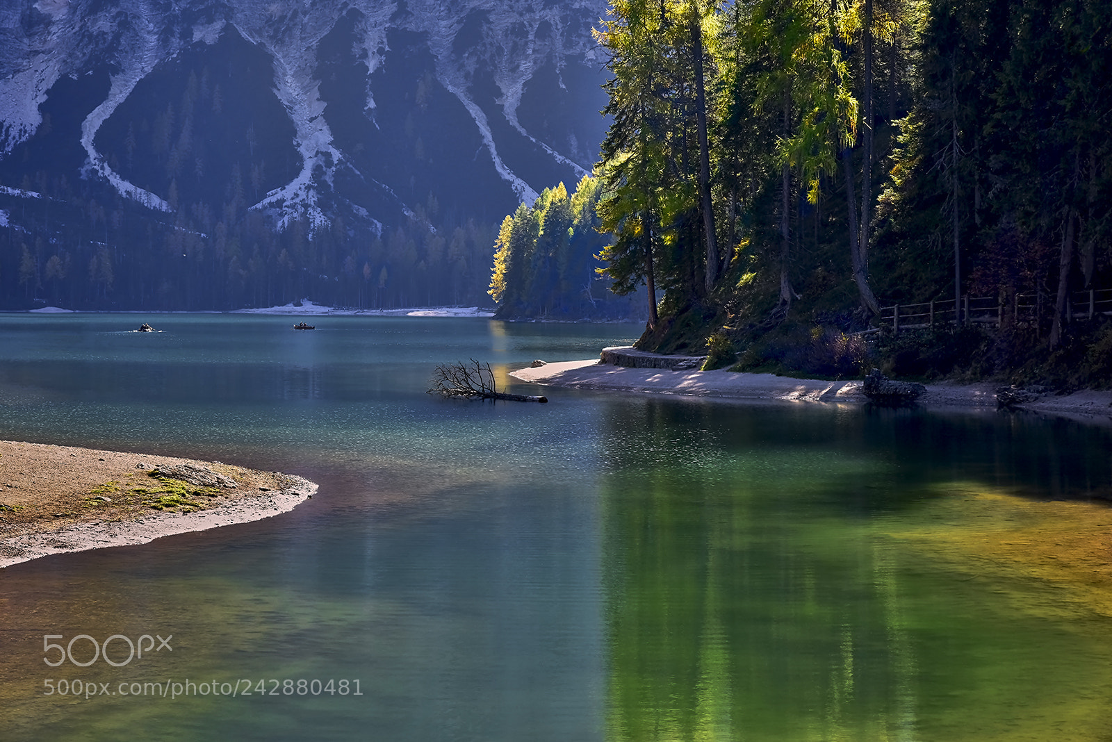 Nikon D810 sample photo. Lago di braies photography