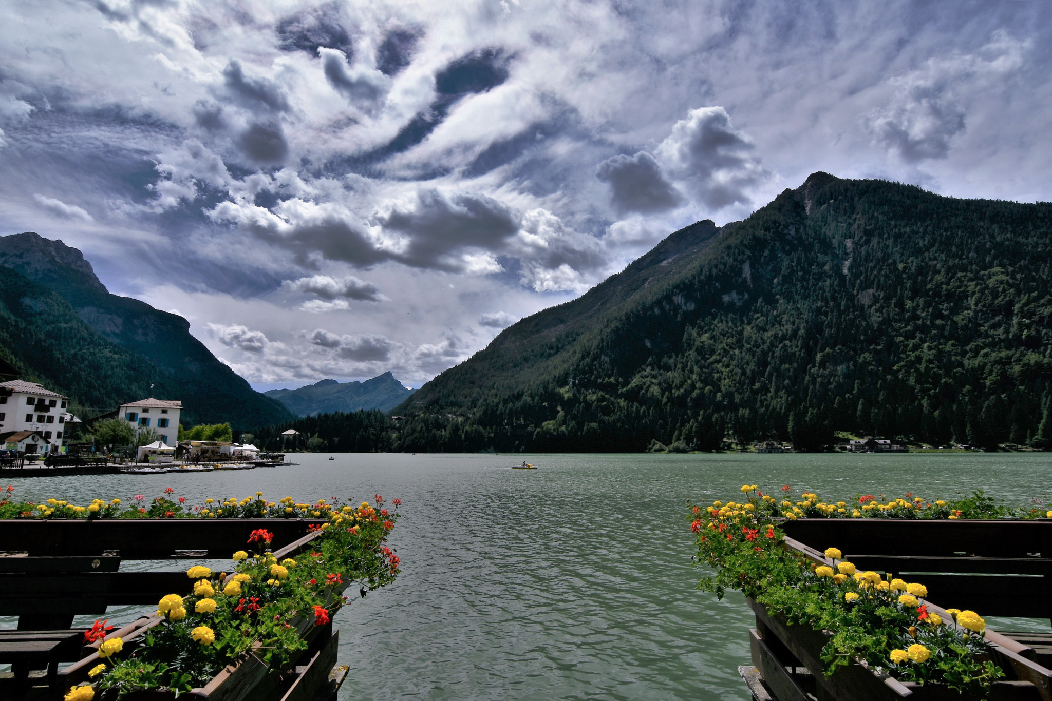 Nikon D7200 sample photo. Alleghe lake photography