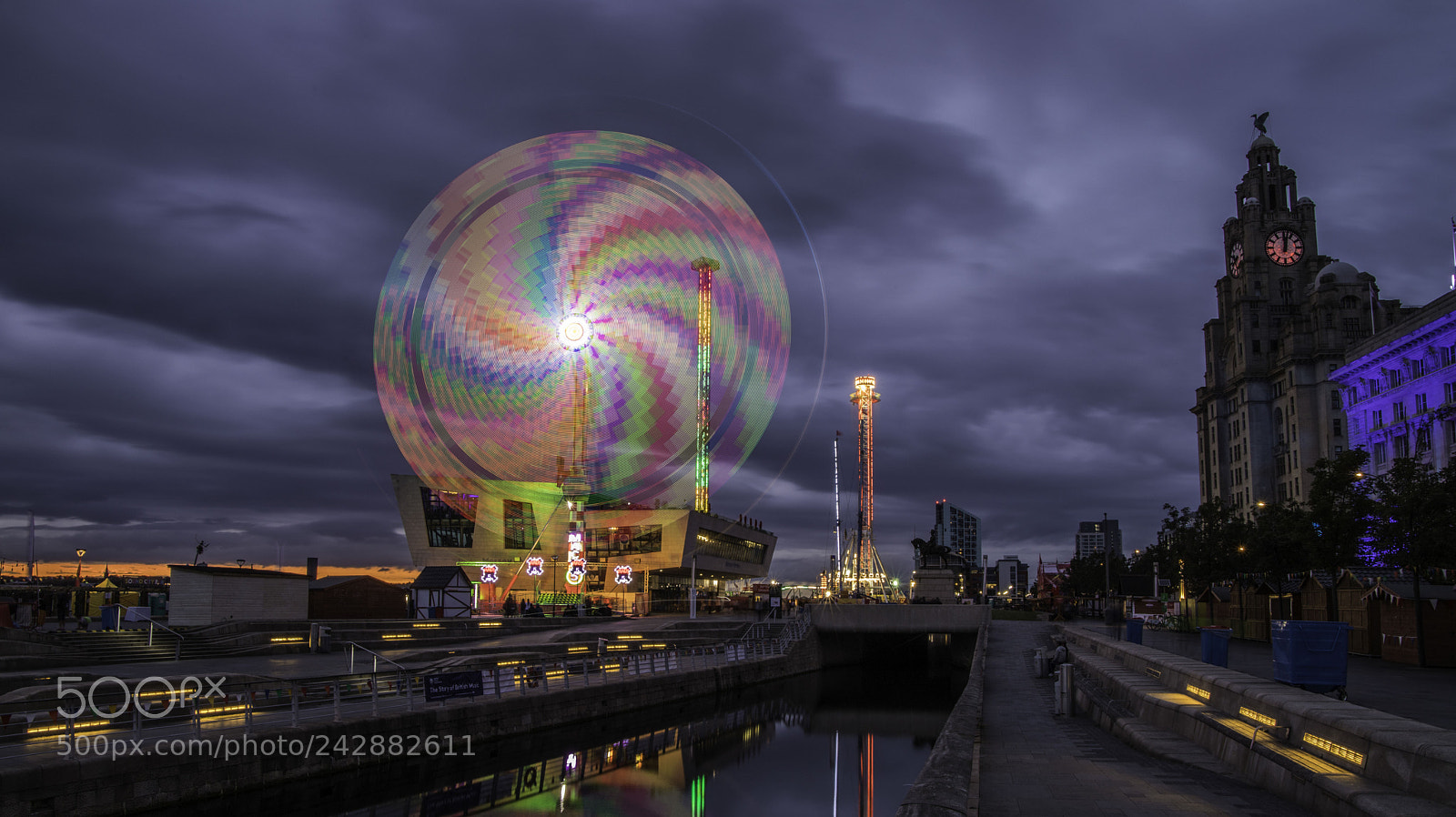 Canon EOS 6D Mark II sample photo. Liverpool waterfront photography