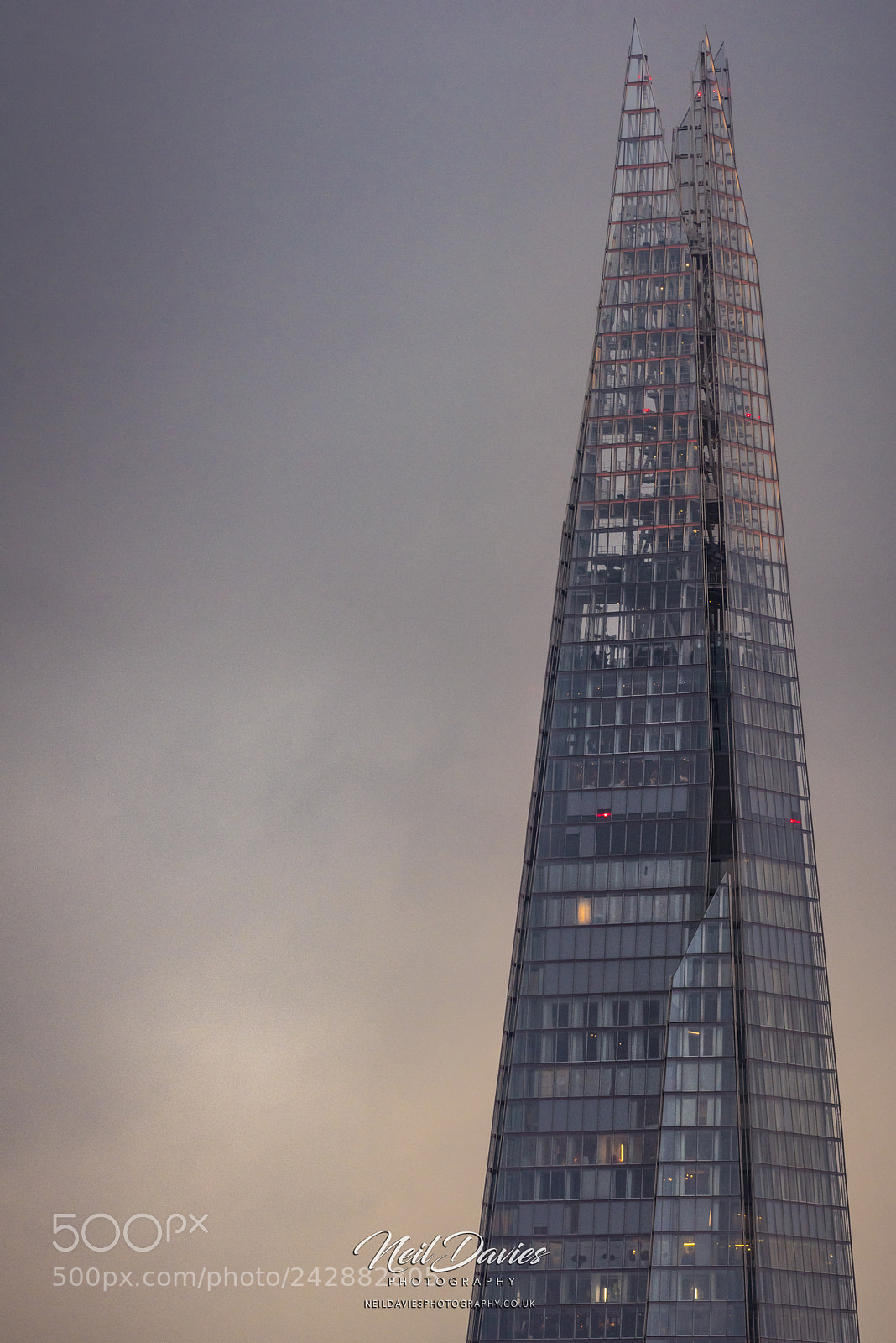 Nikon D810 sample photo. The shard photography