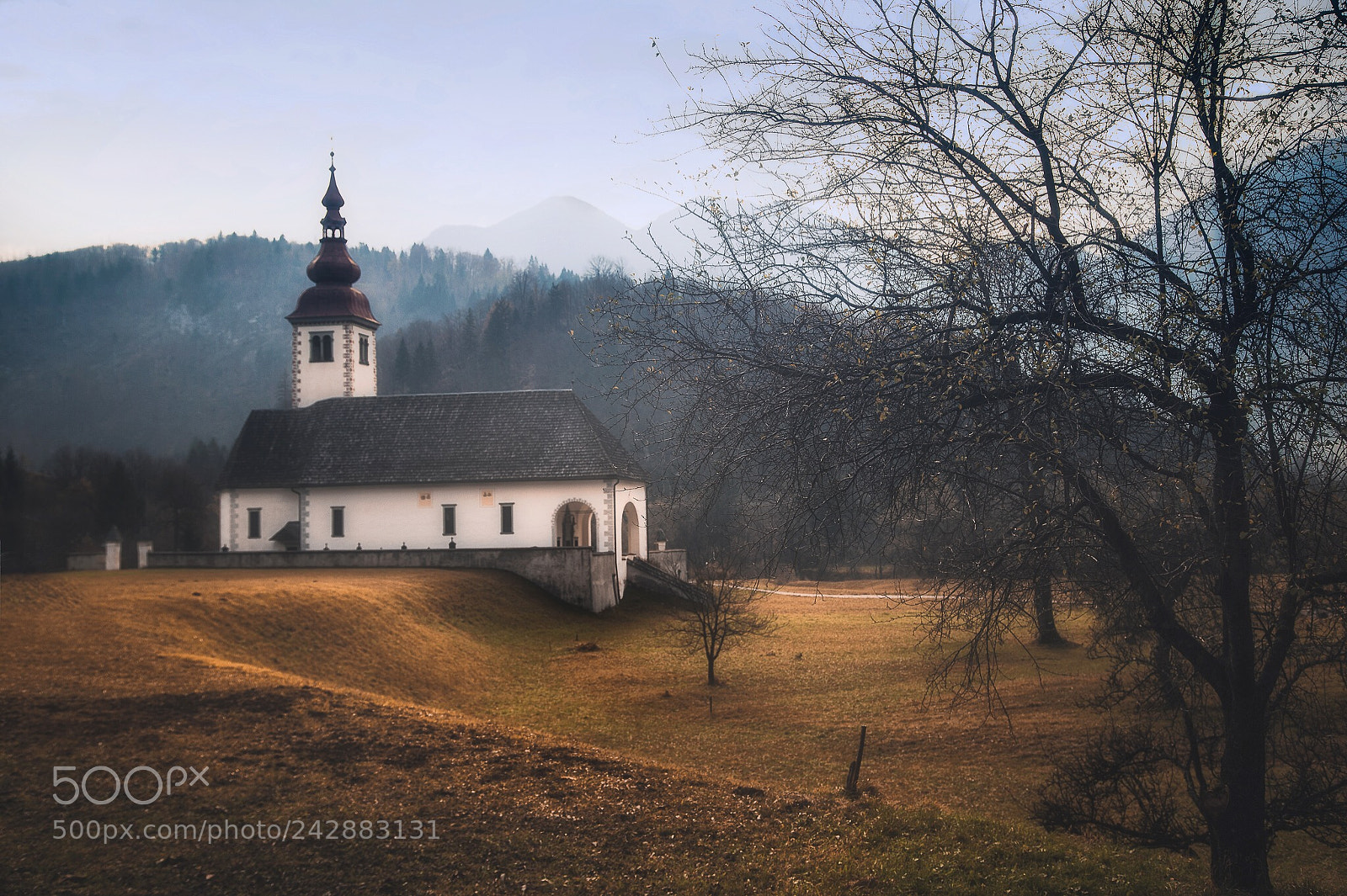 Canon EOS 6D sample photo. Slovenian church photography