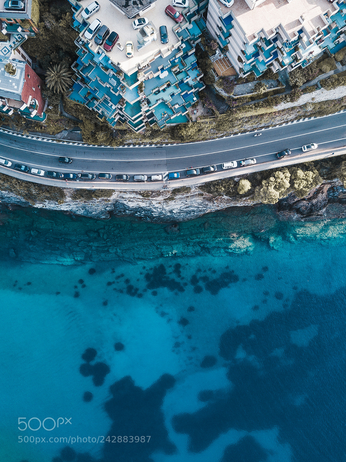 DJI FC220 sample photo. Half paradise half earth photography