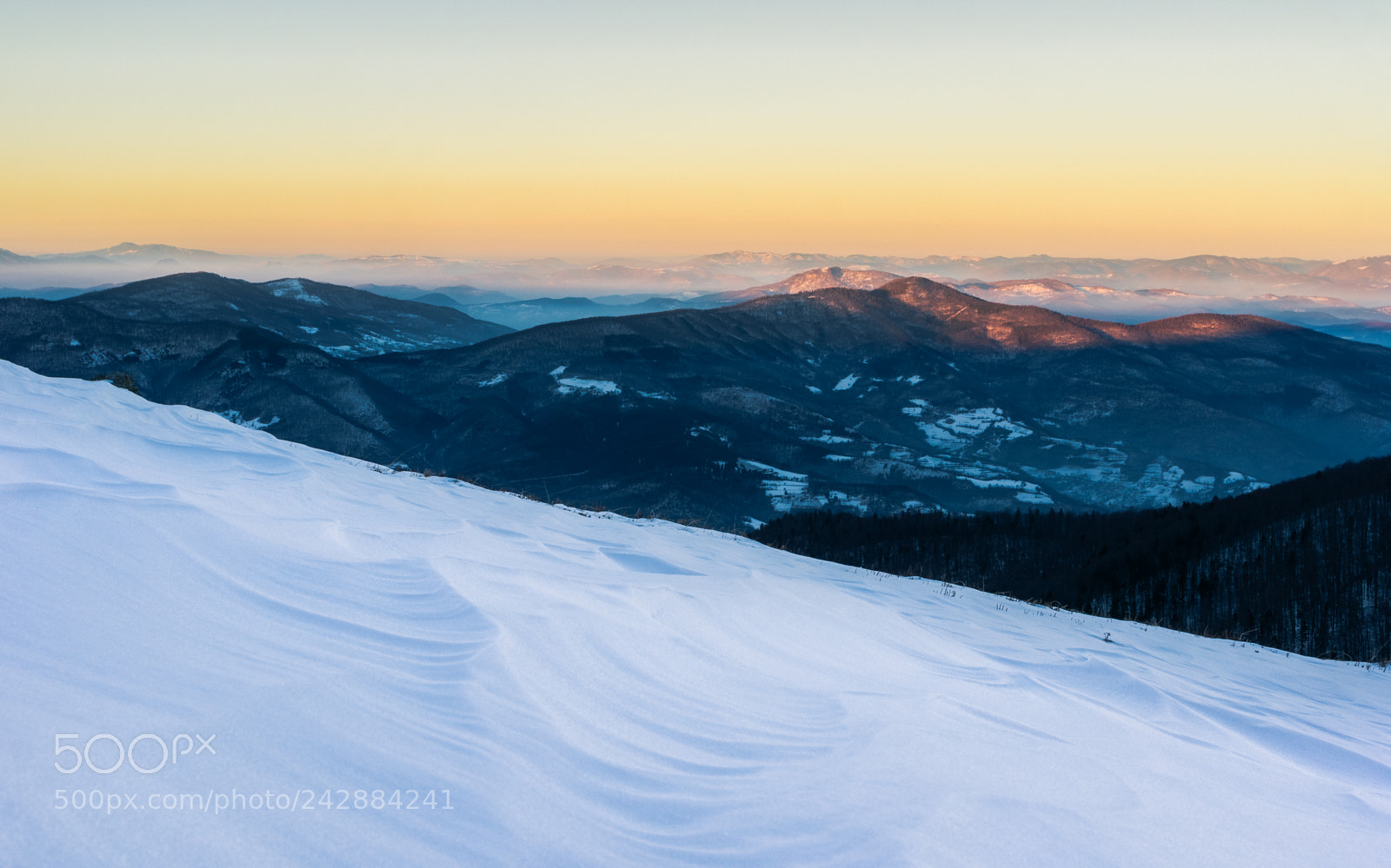 Samsung NX1000 sample photo. Bosnian sunset photography