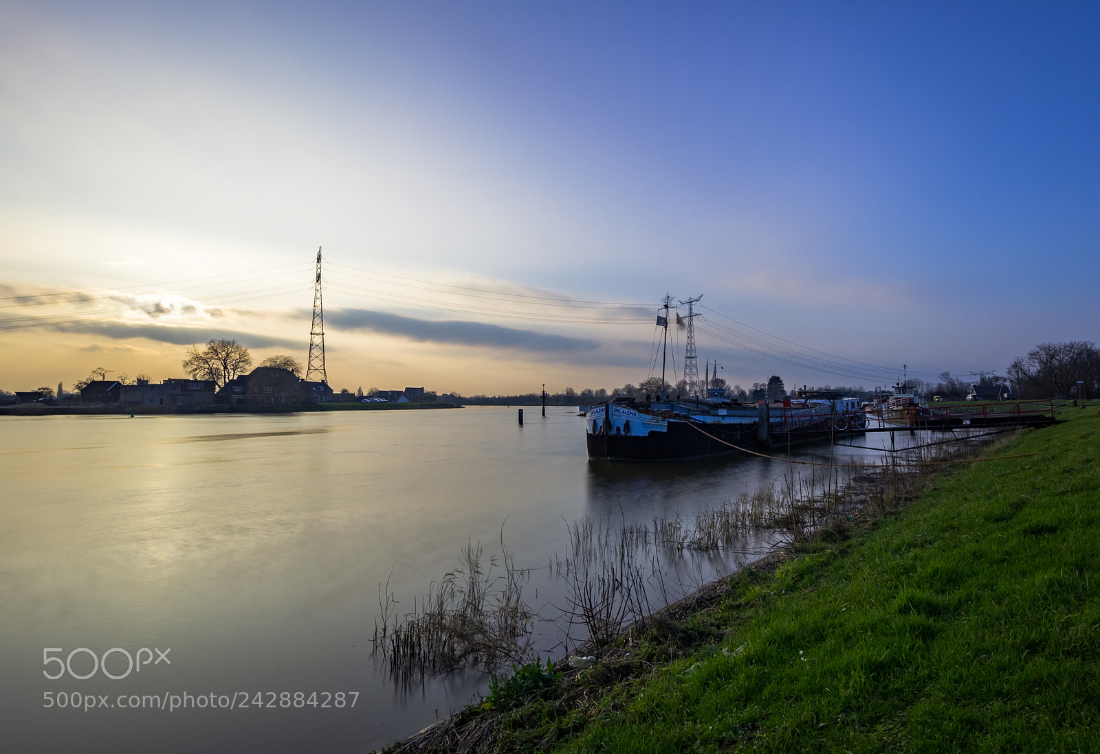 Canon EOS 60D sample photo. Ijssel river photography