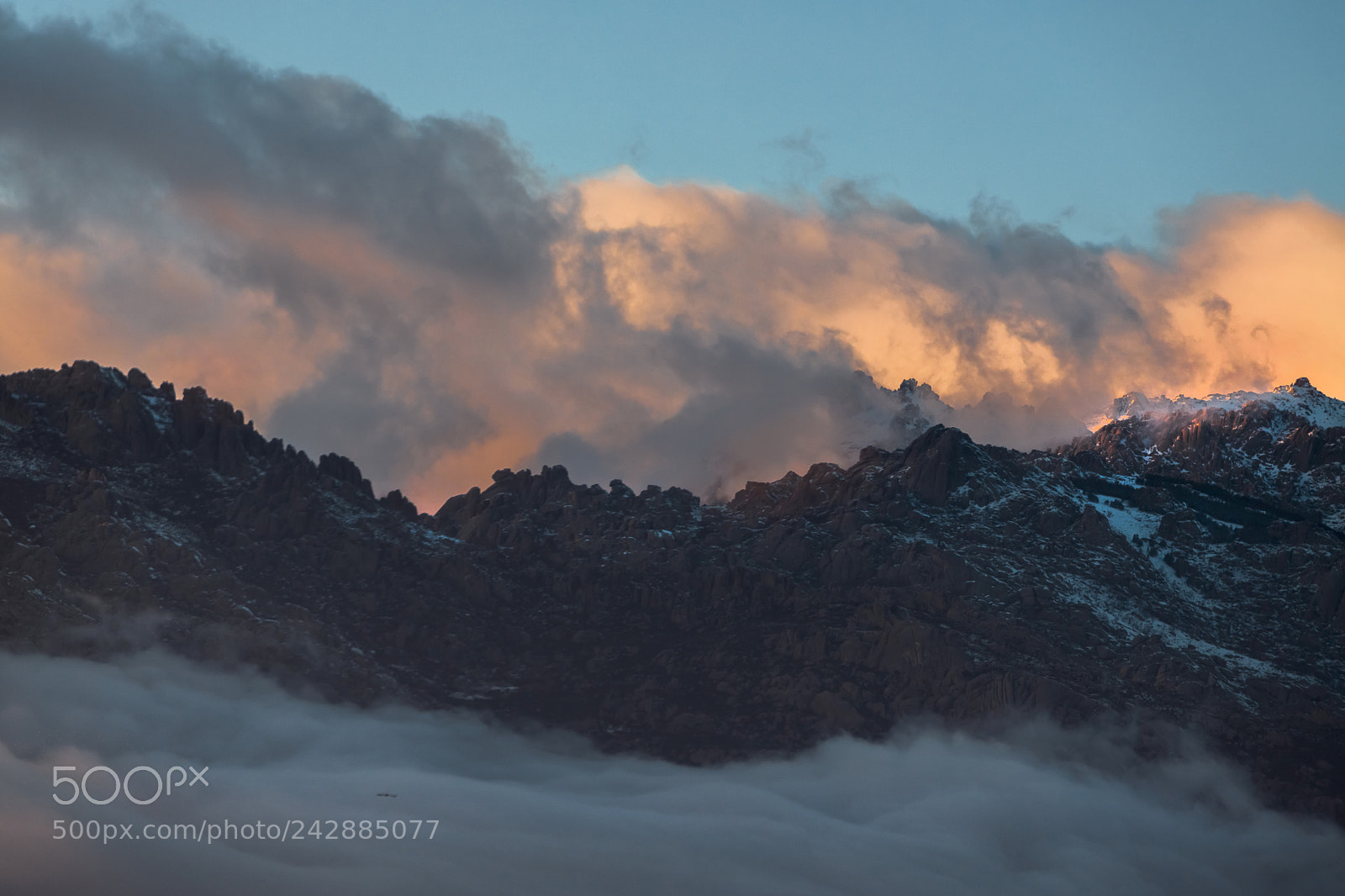 Canon EOS 6D Mark II sample photo. Atardecer en la sierra photography