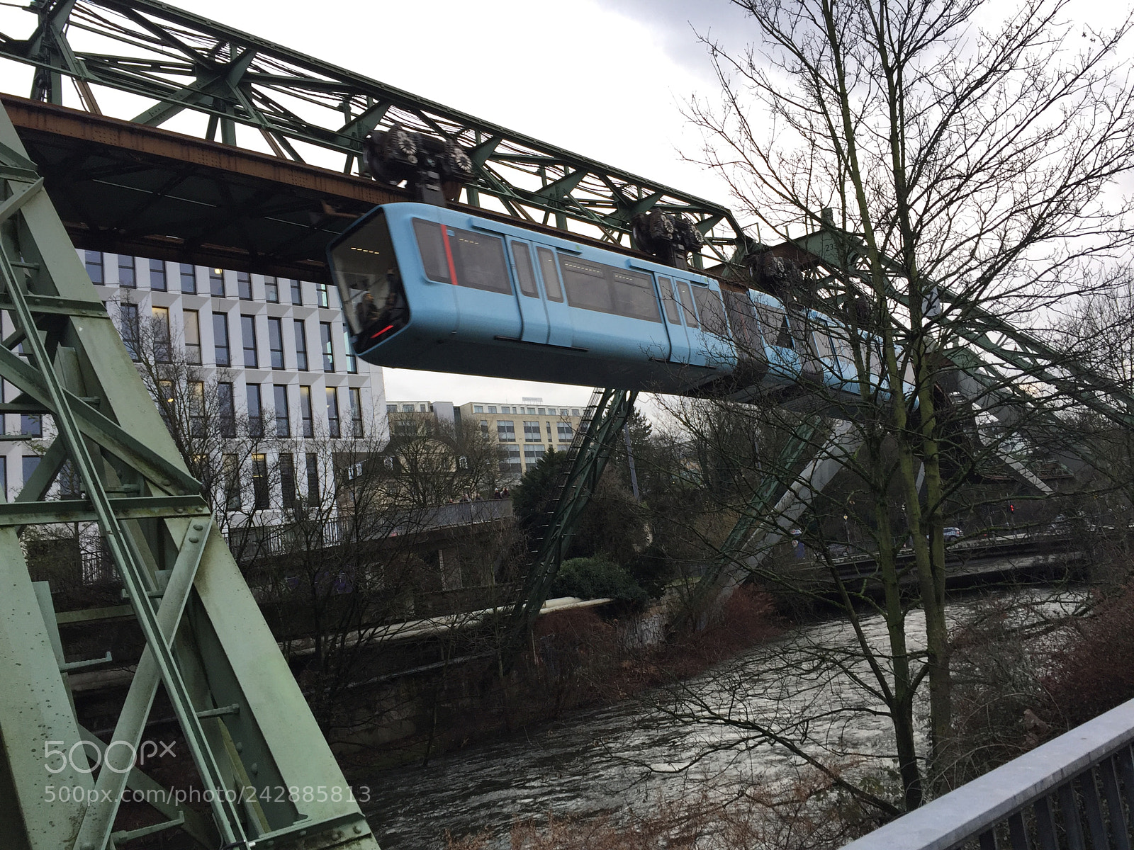 Apple iPhone 6 sample photo. Wuppertal schwebebahn photography