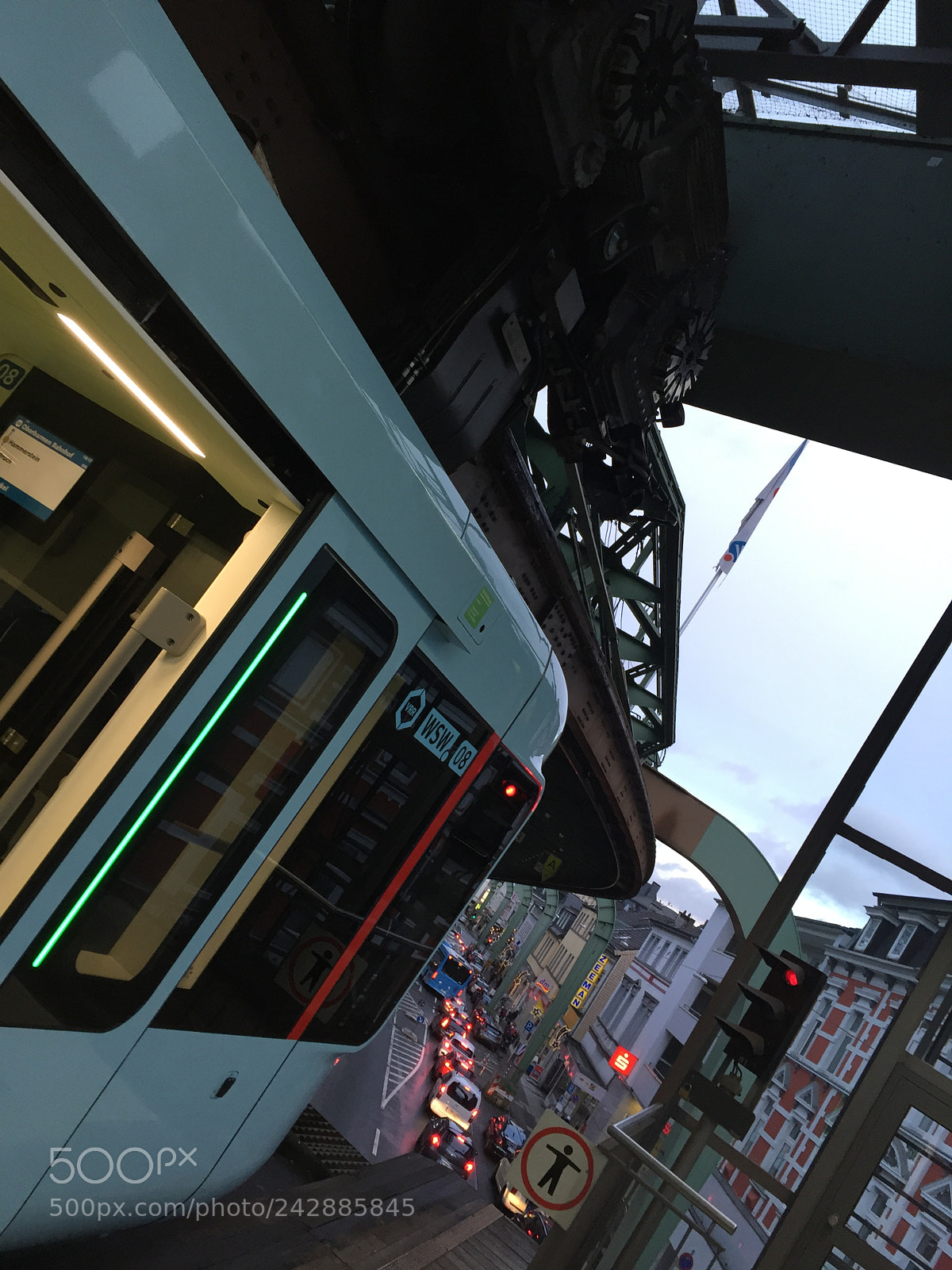 Apple iPhone 6 sample photo. Wuppertal schwebebahn photography