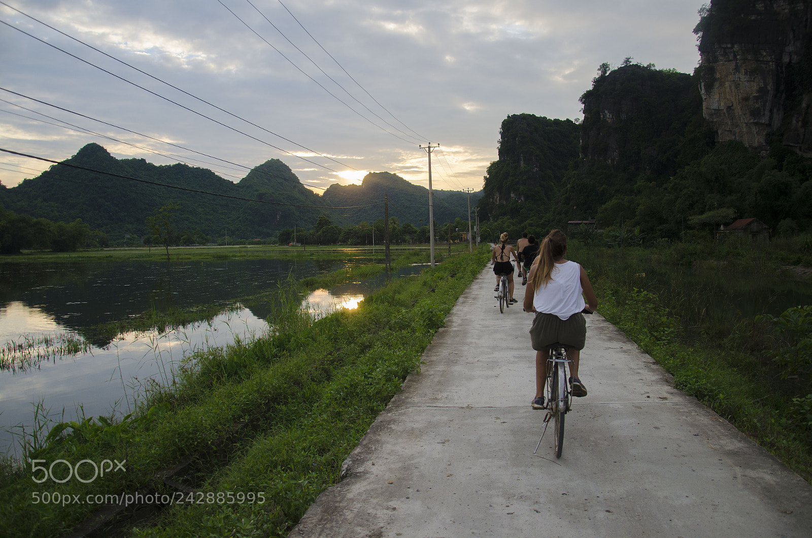 Nikon D5100 sample photo. A bicyclette photography