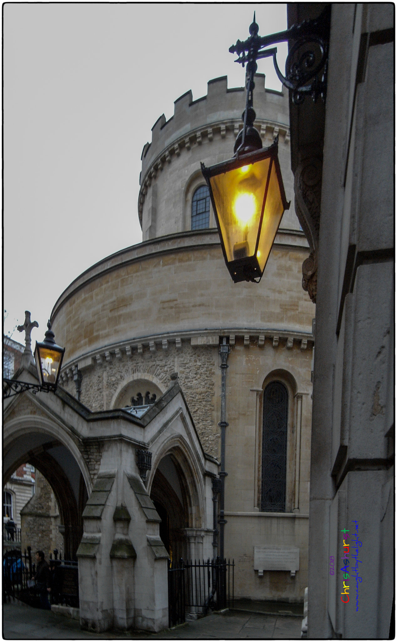 Ricoh Caplio GX100 sample photo. Temple church london photography