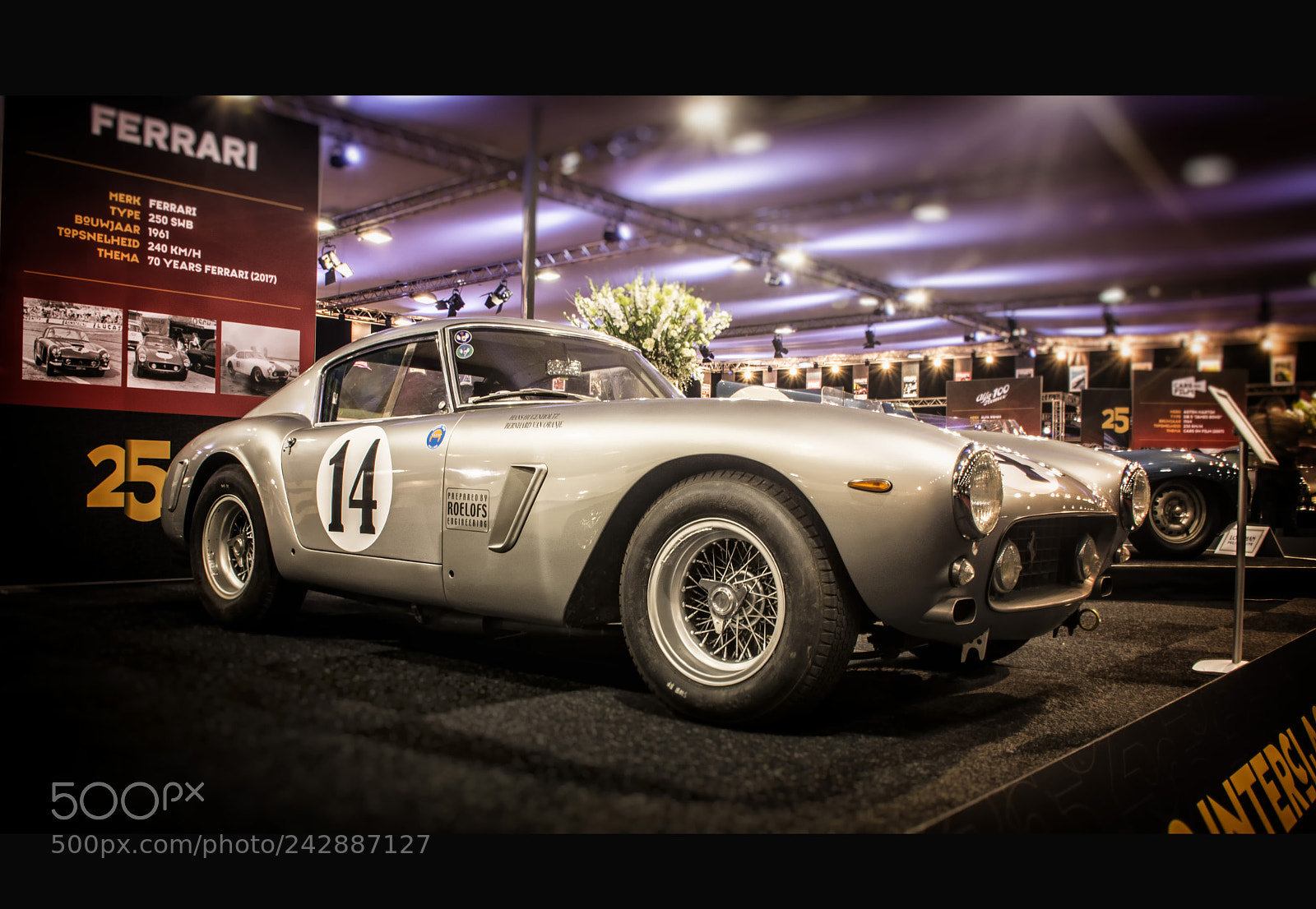 Nikon D7200 sample photo. Ferrari 250  swb edit version photography